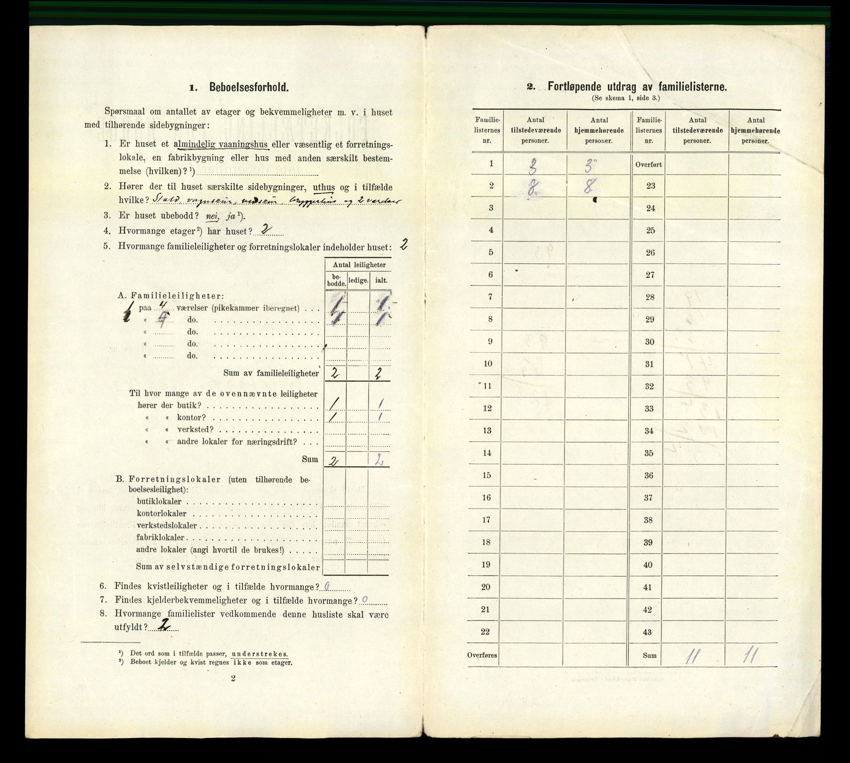 RA, 1910 census for Hønefoss, 1910, p. 518