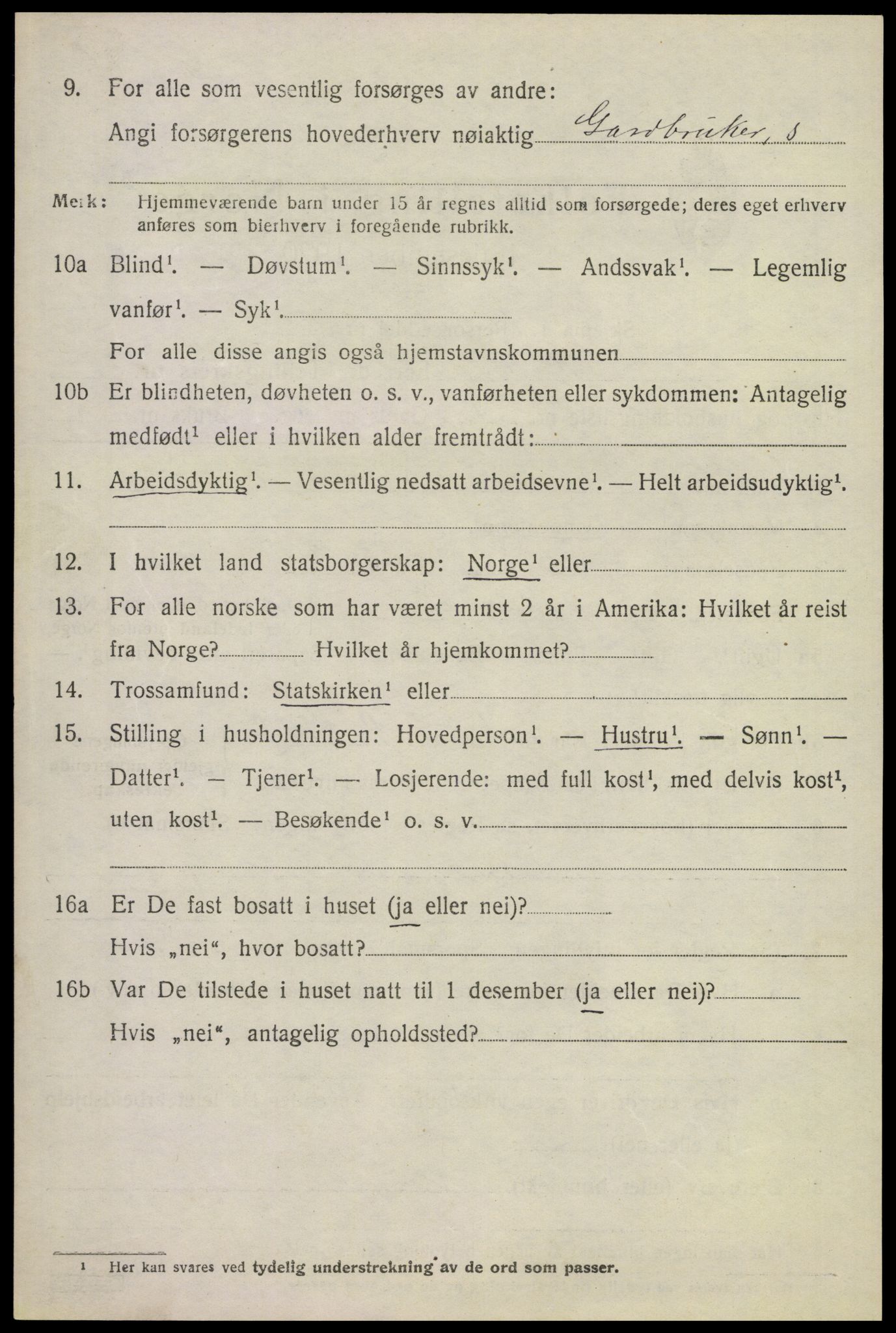 SAKO, 1920 census for Modum, 1920, p. 12920