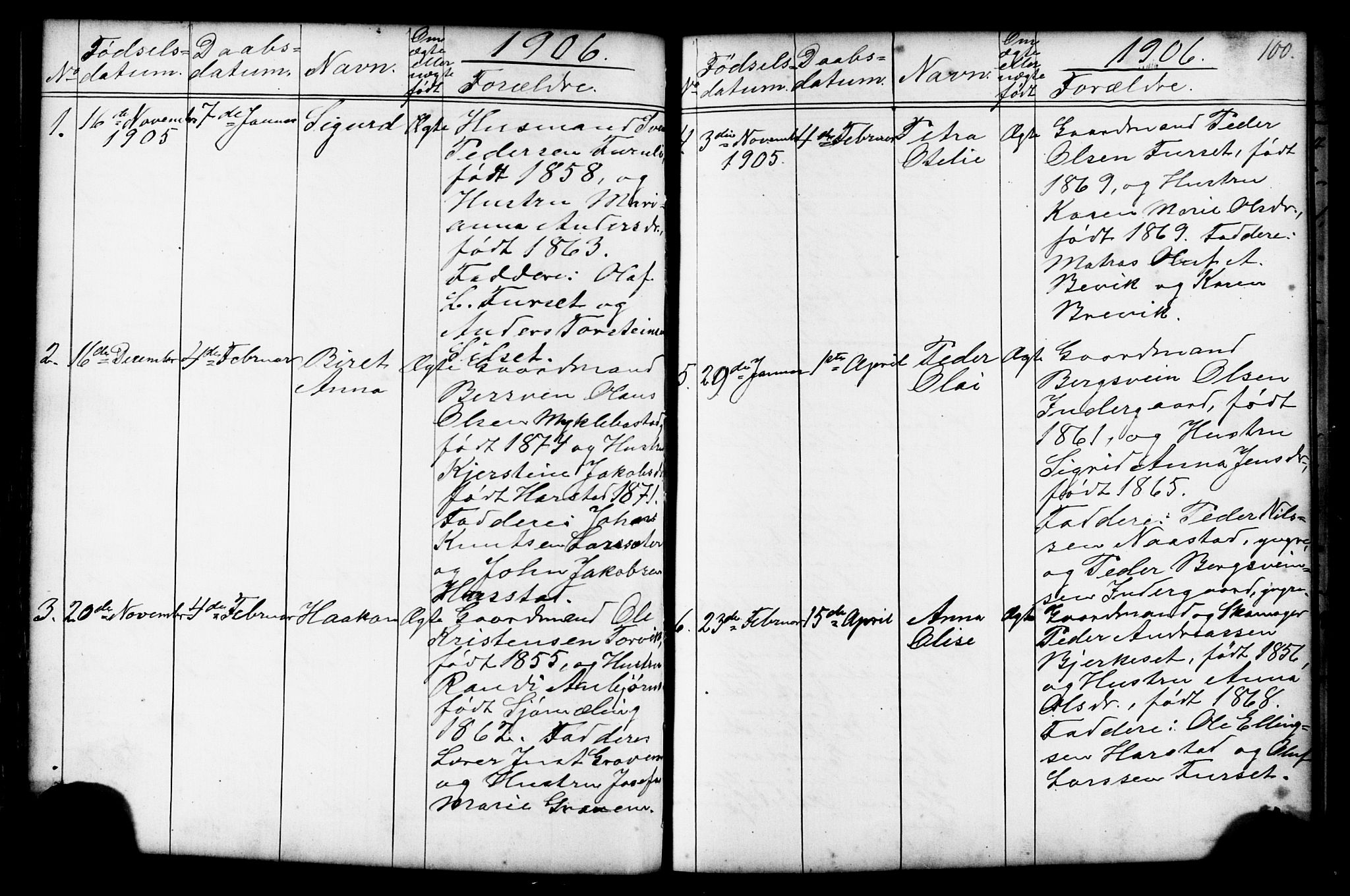 Ministerialprotokoller, klokkerbøker og fødselsregistre - Møre og Romsdal, AV/SAT-A-1454/584/L0969: Parish register (copy) no. 584C02, 1877-1911, p. 100