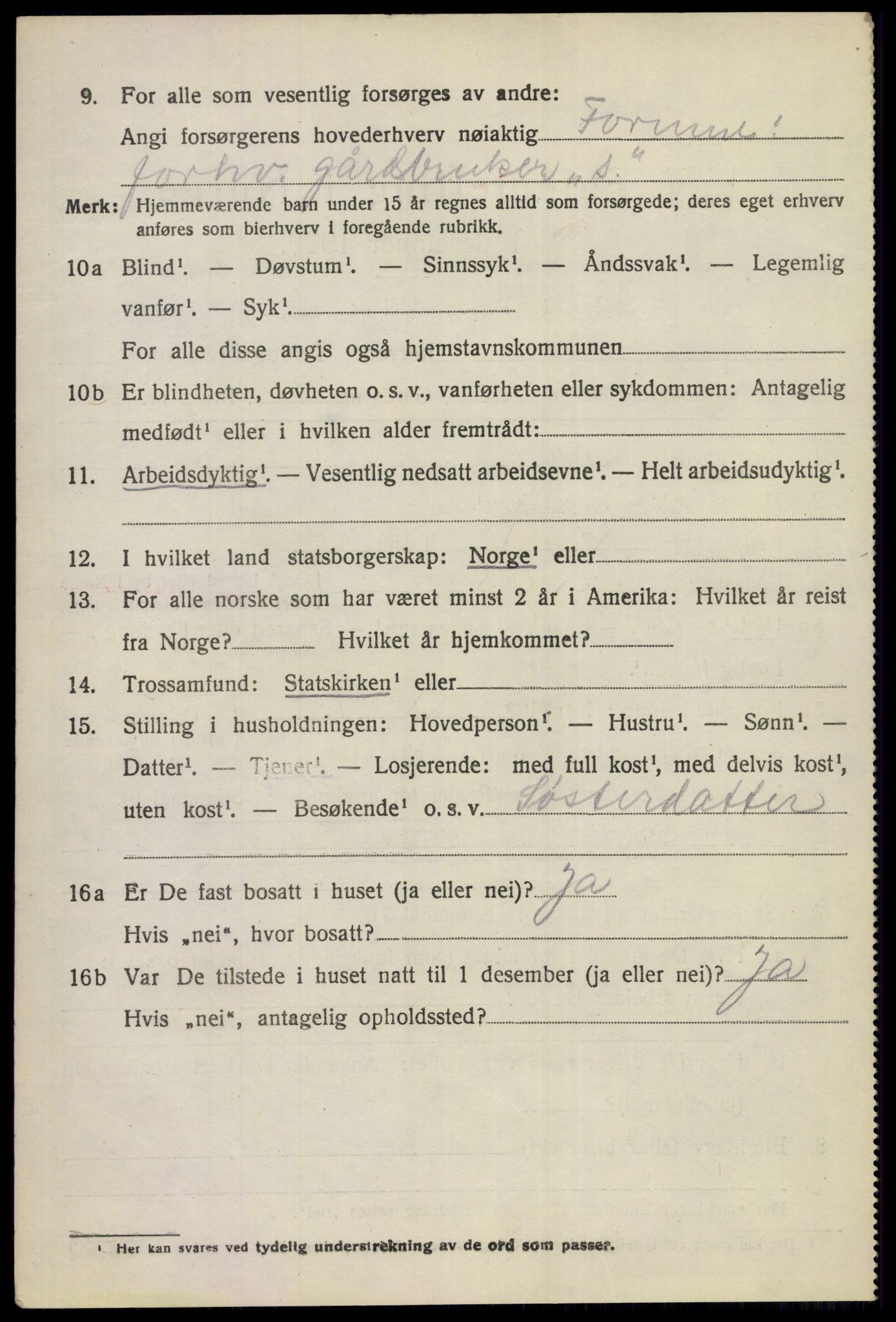 SAKO, 1920 census for Norderhov, 1920, p. 8656