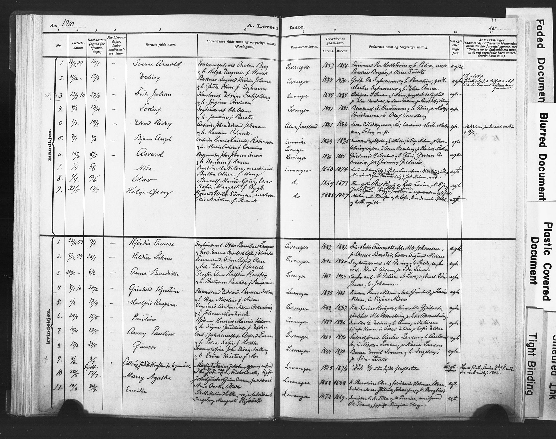 Ministerialprotokoller, klokkerbøker og fødselsregistre - Nord-Trøndelag, AV/SAT-A-1458/720/L0189: Parish register (official) no. 720A05, 1880-1911, p. 47