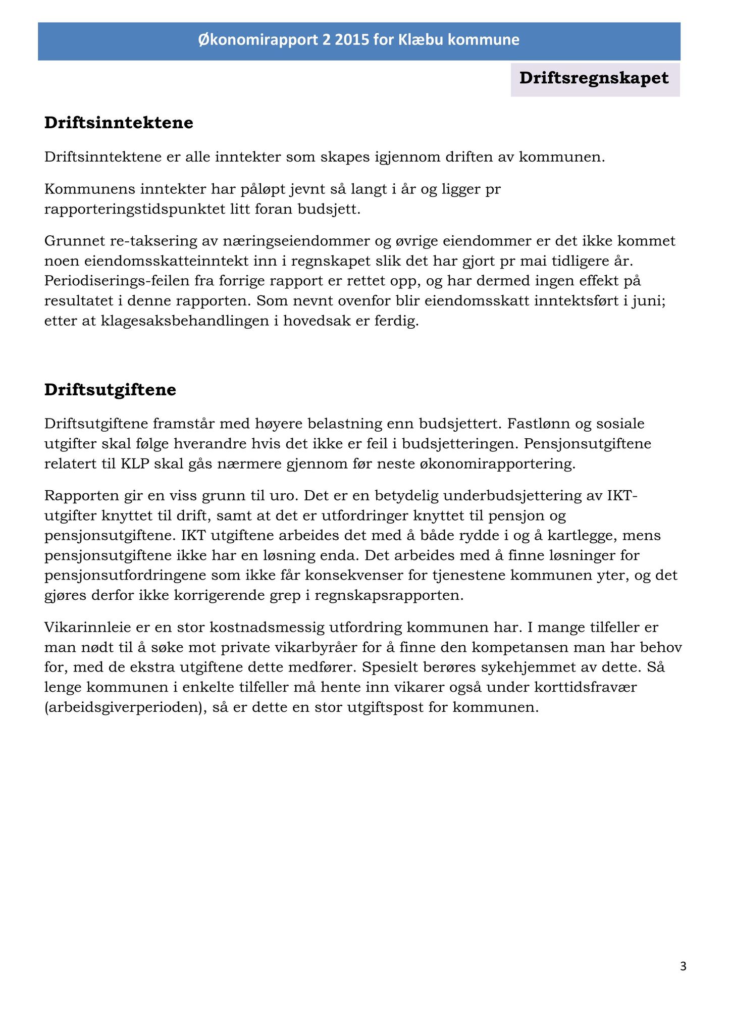 Klæbu Kommune, TRKO/KK/01-KS/L008: Kommunestyret - Møtedokumenter, 2015, p. 995