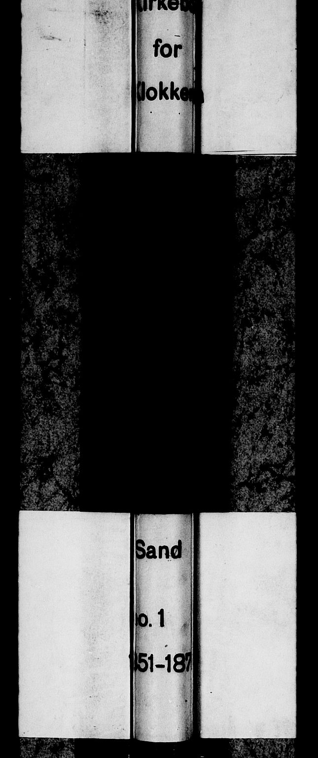 Sand sokneprestkontor, AV/SAST-A-101848/01/IV/L0002: Parish register (copy) no. B 2, 1852-1871