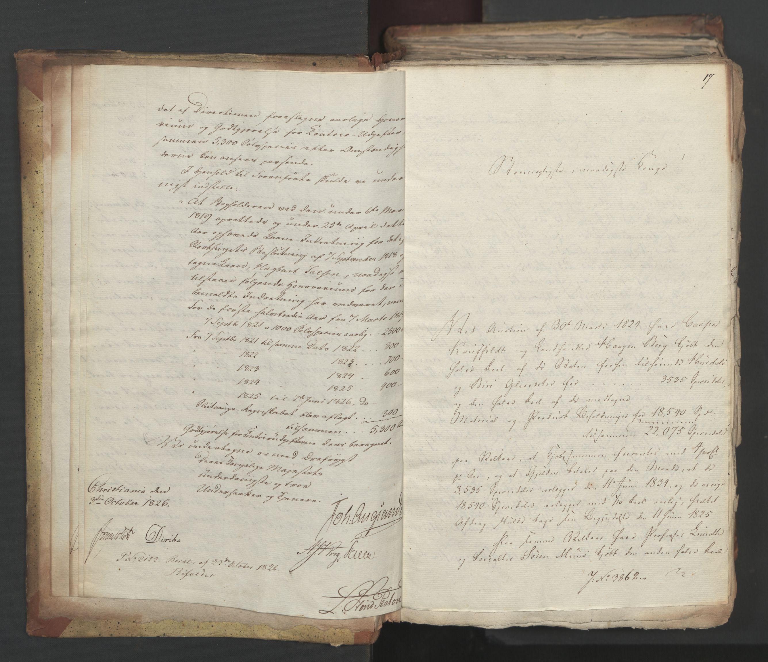 Statsrådsavdelingen i Stockholm, AV/RA-S-1003/D/Da/L0049: Regjeringsinnstillinger nr. 3860-4086, 1826, p. 7