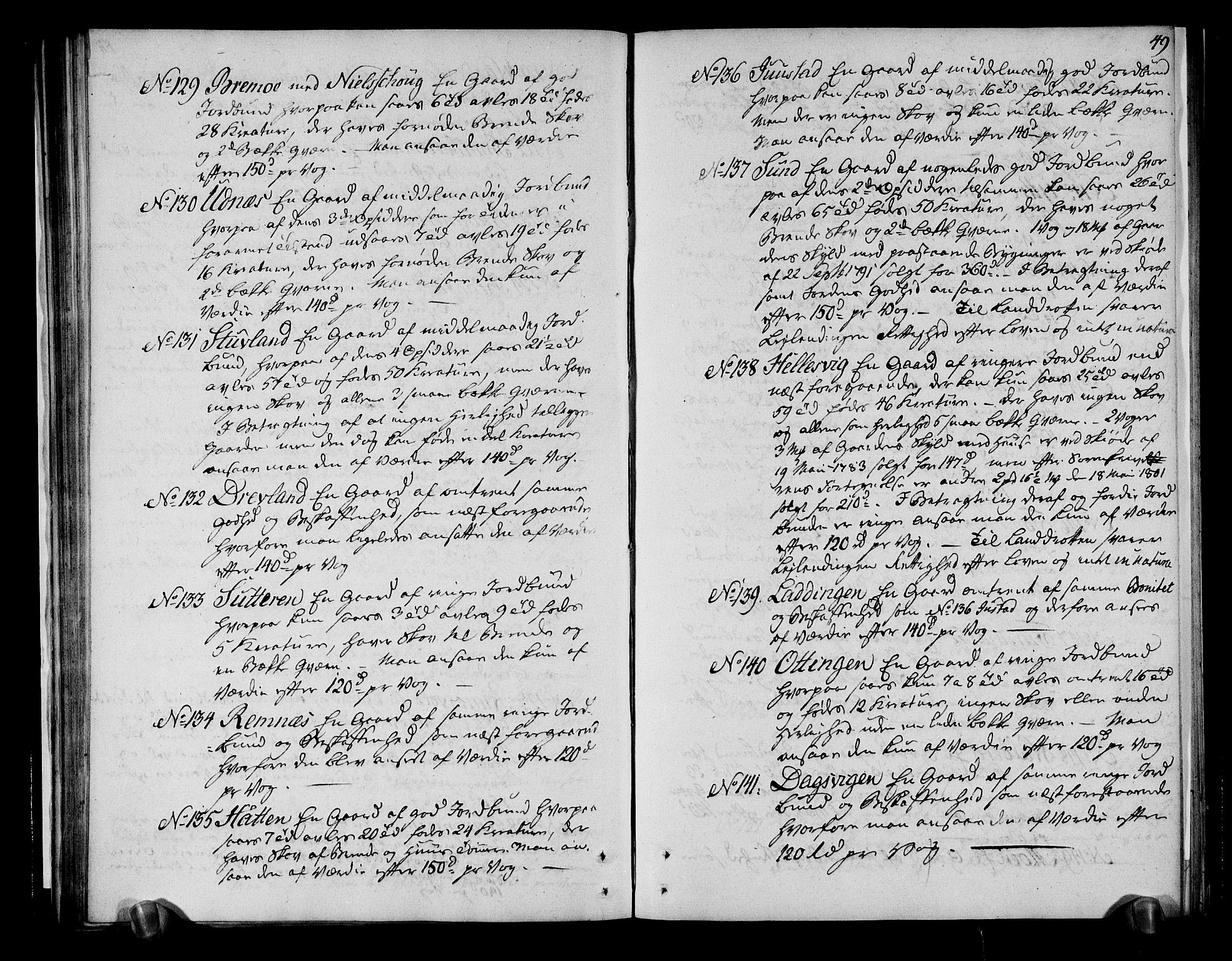 Rentekammeret inntil 1814, Realistisk ordnet avdeling, RA/EA-4070/N/Ne/Nea/L0156: Helgeland fogderi. Deliberasjonsprotokoll, 1803, p. 51