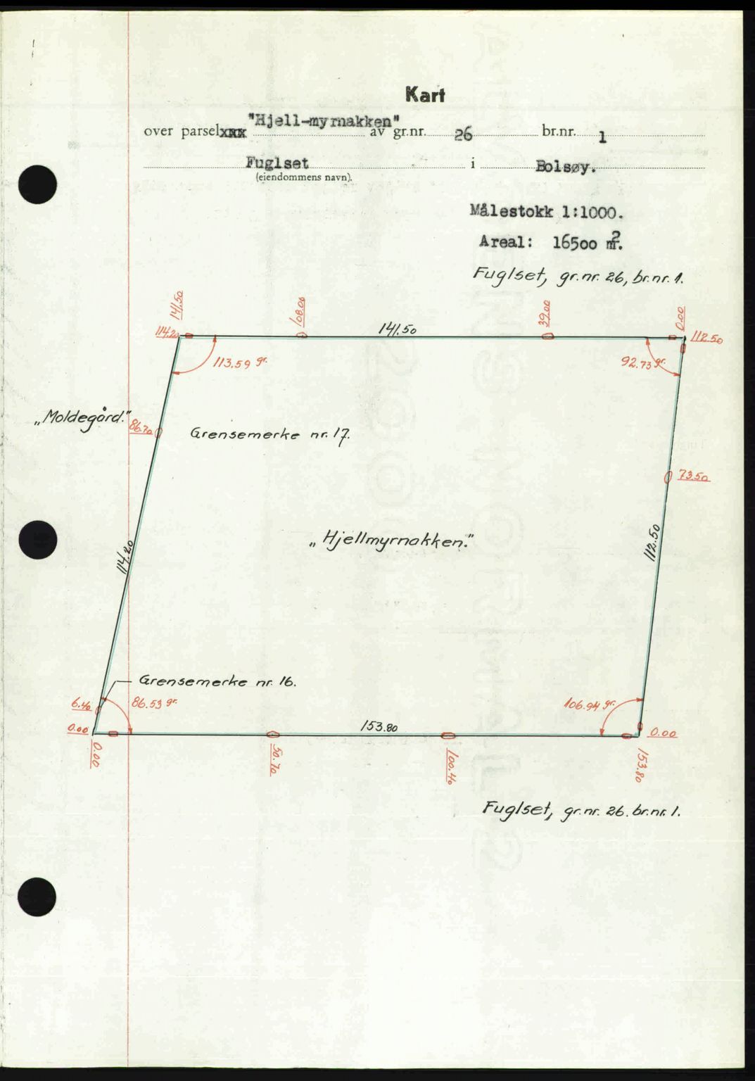 Romsdal sorenskriveri, AV/SAT-A-4149/1/2/2C: Mortgage book no. A26, 1948-1948, Diary no: : 1133/1948