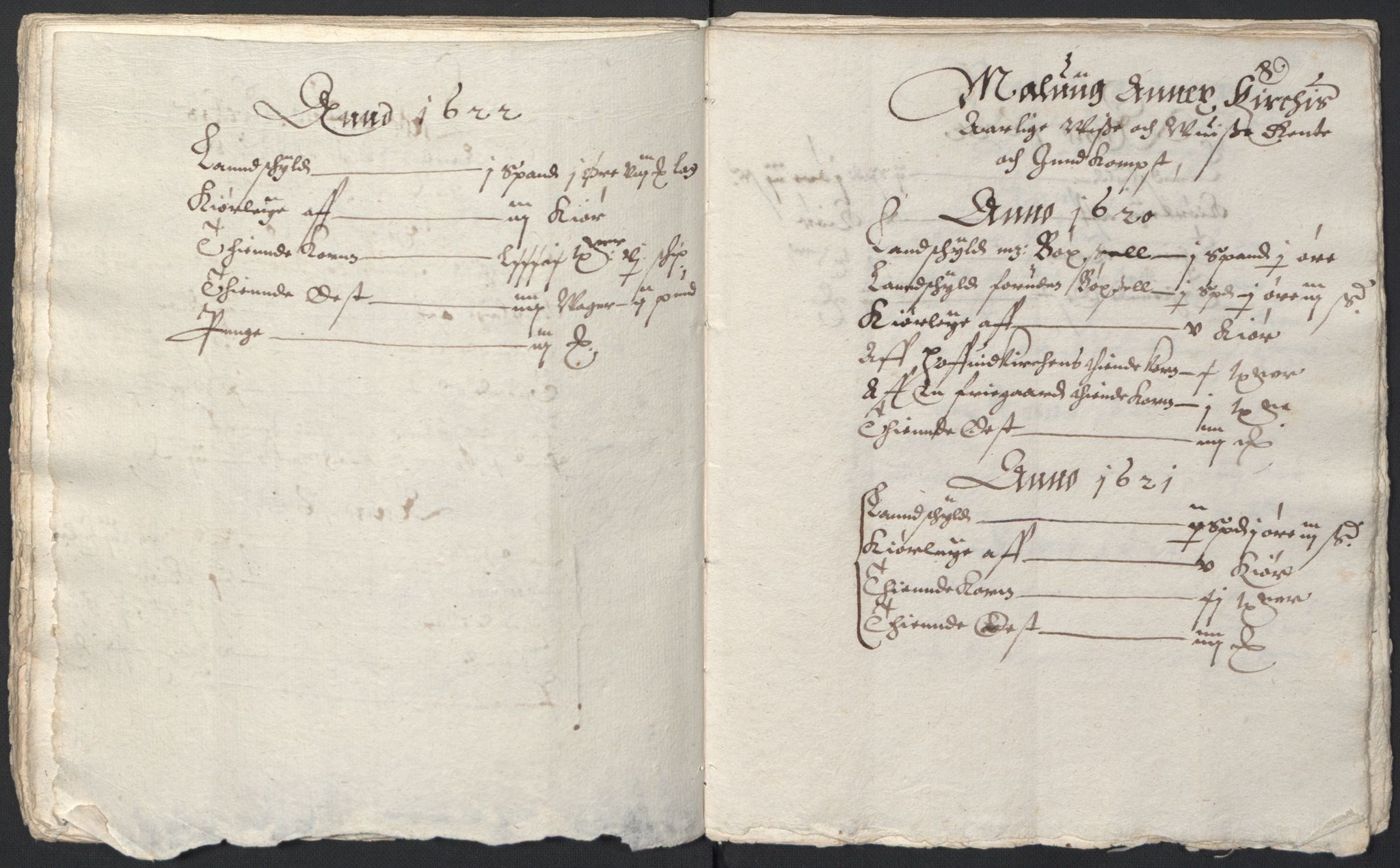 Stattholderembetet 1572-1771, AV/RA-EA-2870/Ek/L0016/0001: Jordebøker til utlikning av rosstjeneste 1624-1626: / Kirke- og prestebolsinntekter i Trondheim bispedømme og Jemtland, 1625-1626, p. 54