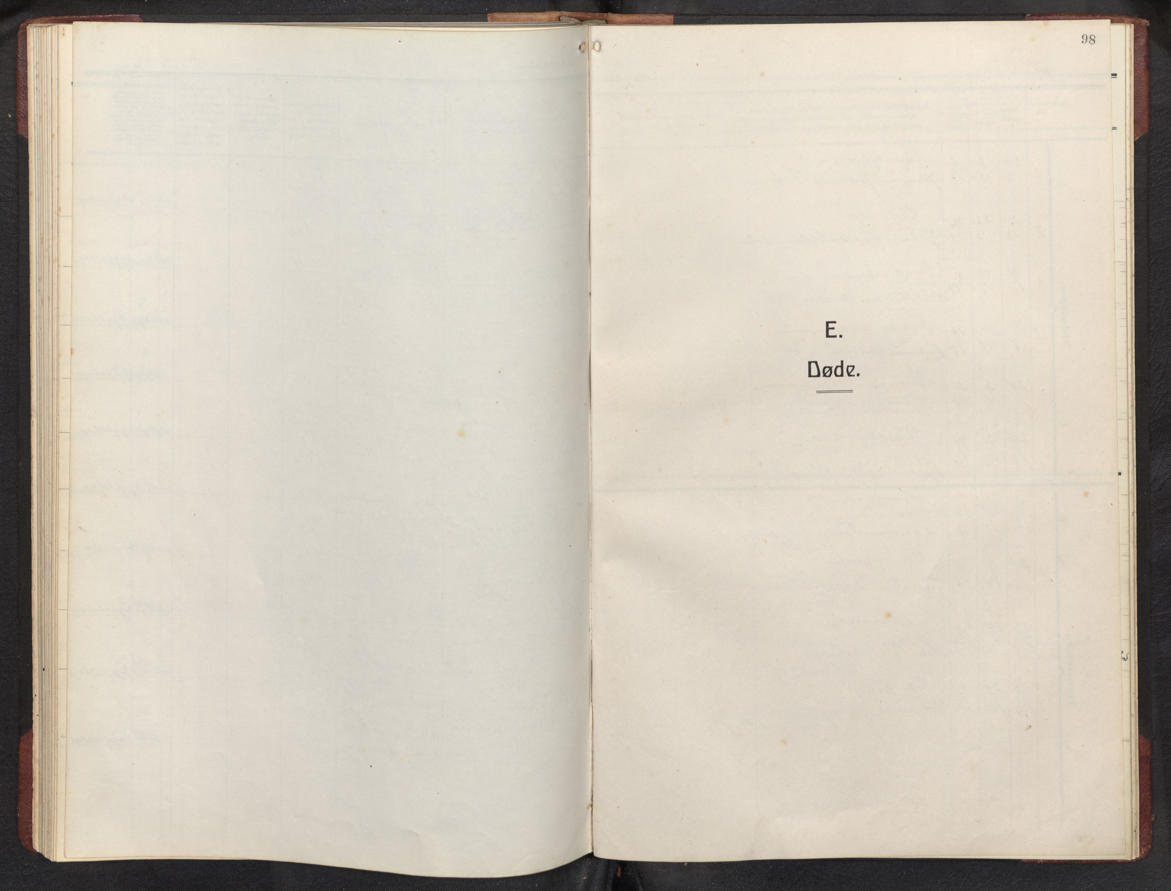 Bremanger sokneprestembete, SAB/A-82201/H/Hab/Habb/L0002: Parish register (copy) no. B 2, 1926-1945, p. 97b-98a