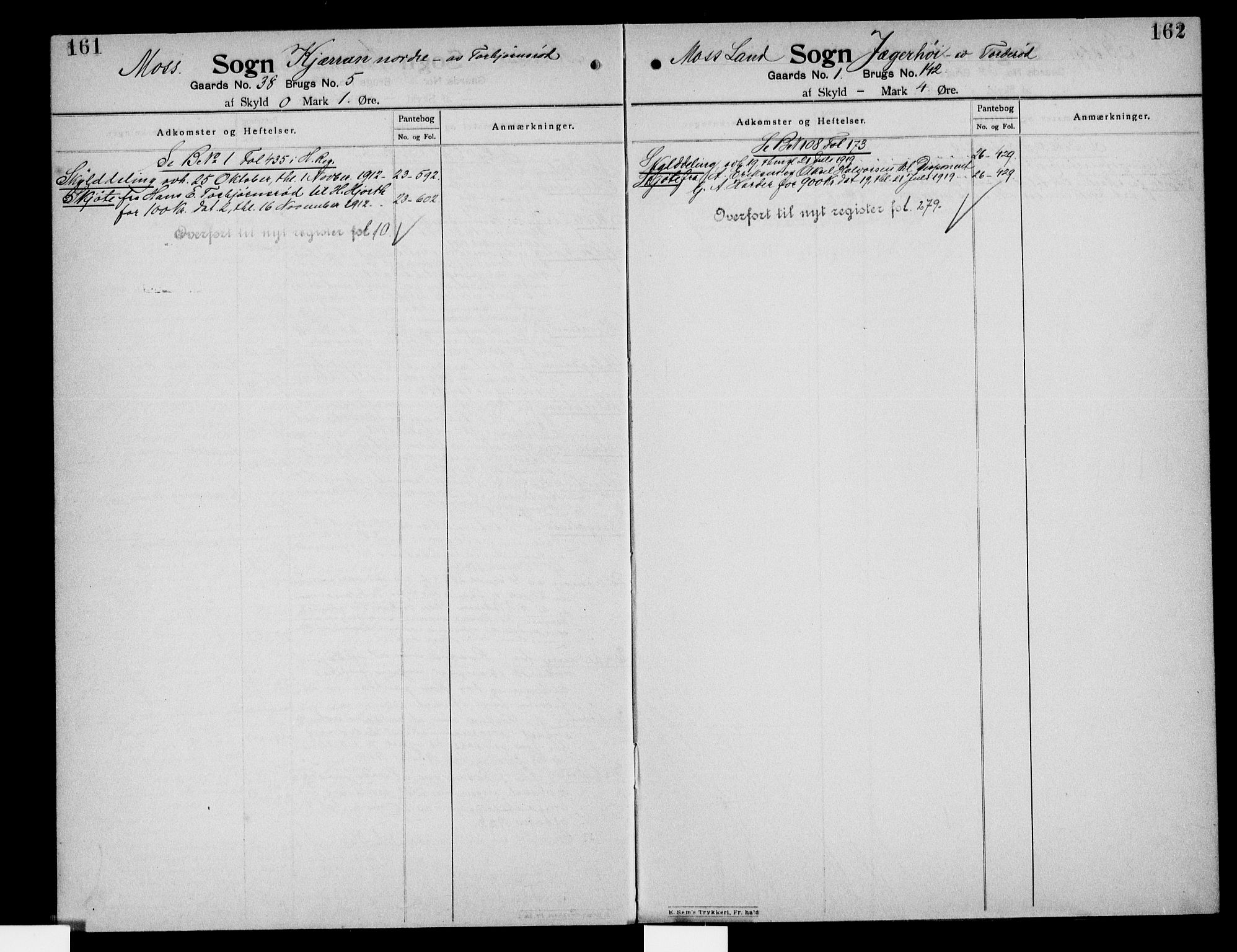 Moss sorenskriveri, SAO/A-10168: Mortgage register no. IV 6, 1910-1925, p. 161-162