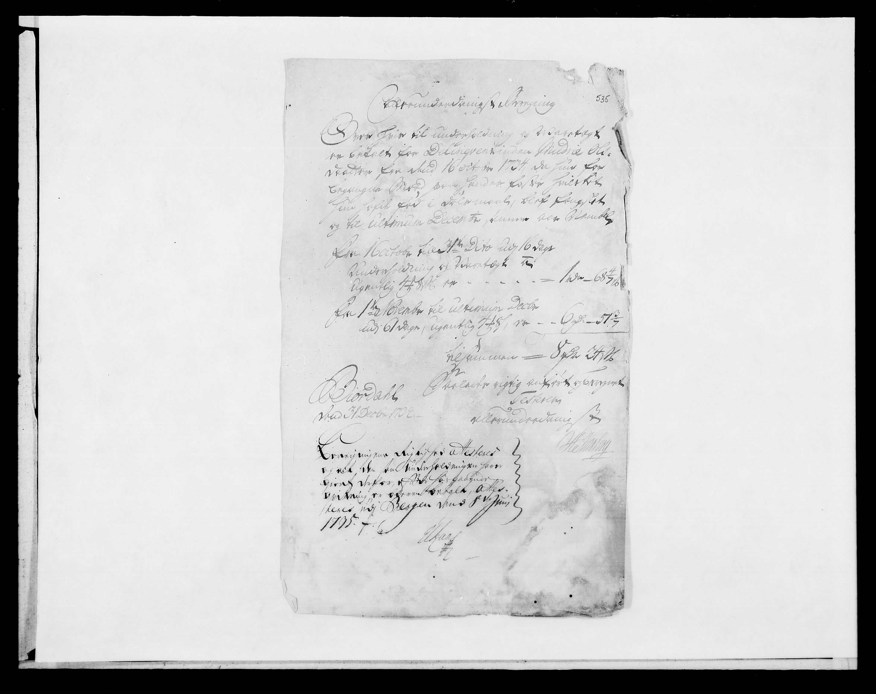 Rentekammeret inntil 1814, Reviderte regnskaper, Fogderegnskap, AV/RA-EA-4092/R52/L3338: Fogderegnskap Sogn, 1734, p. 88