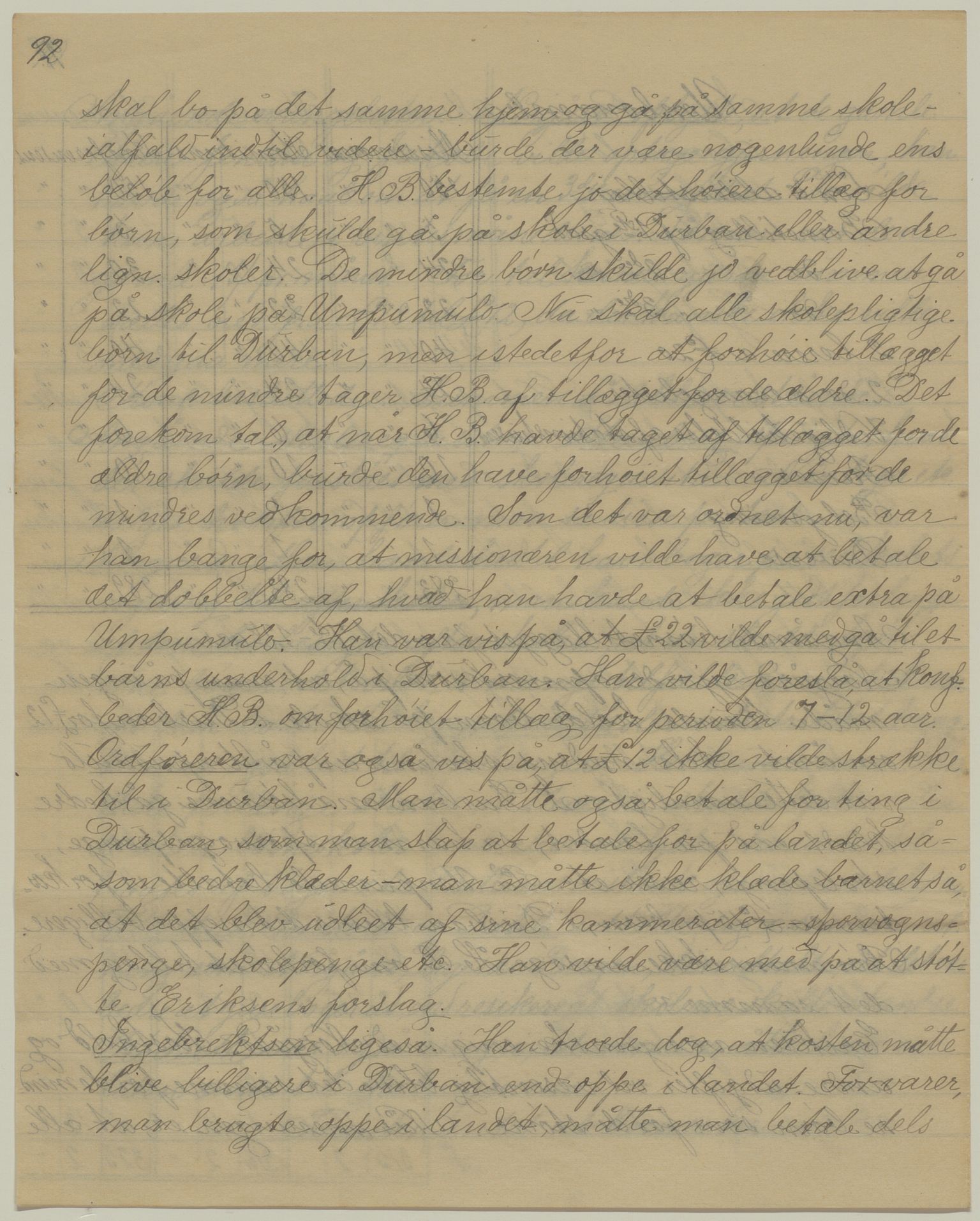 Det Norske Misjonsselskap - hovedadministrasjonen, VID/MA-A-1045/D/Da/Daa/L0042/0007: Konferansereferat og årsberetninger / Konferansereferat fra Sør-Afrika., 1898, p. 92