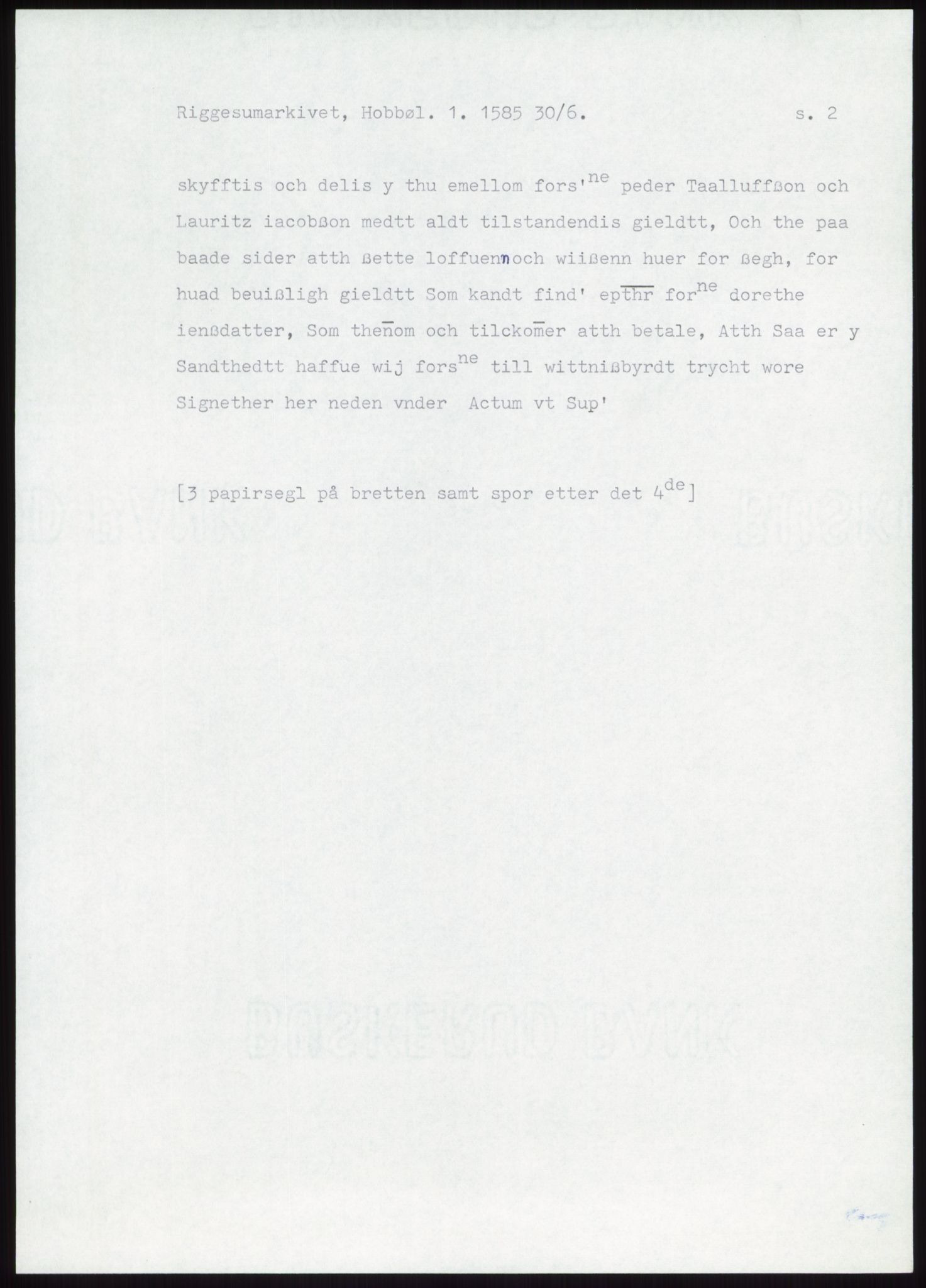 Samlinger til kildeutgivelse, Diplomavskriftsamlingen, AV/RA-EA-4053/H/Ha, p. 831