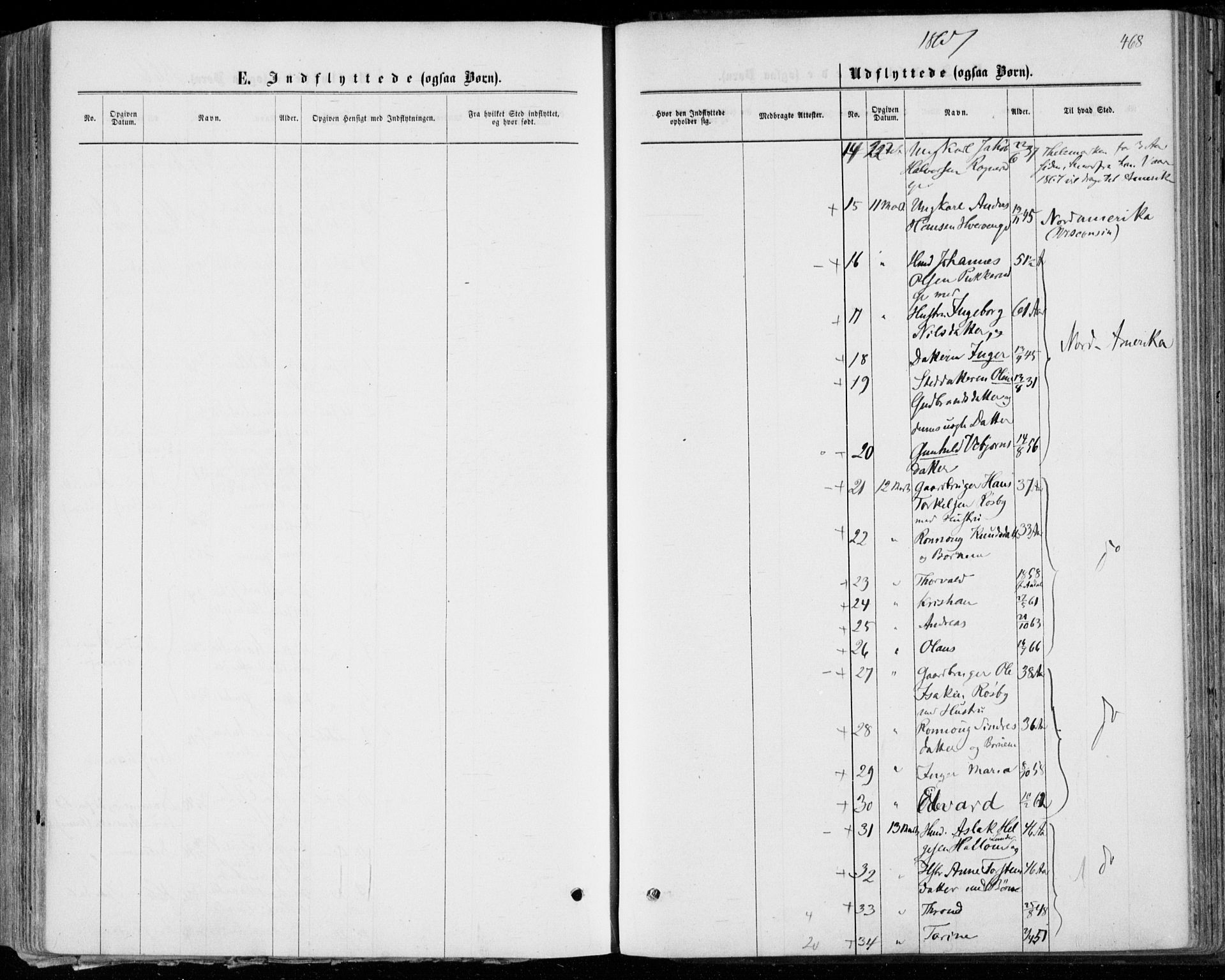 Norderhov kirkebøker, AV/SAKO-A-237/F/Fa/L0013: Parish register (official) no. 13, 1866-1874, p. 468