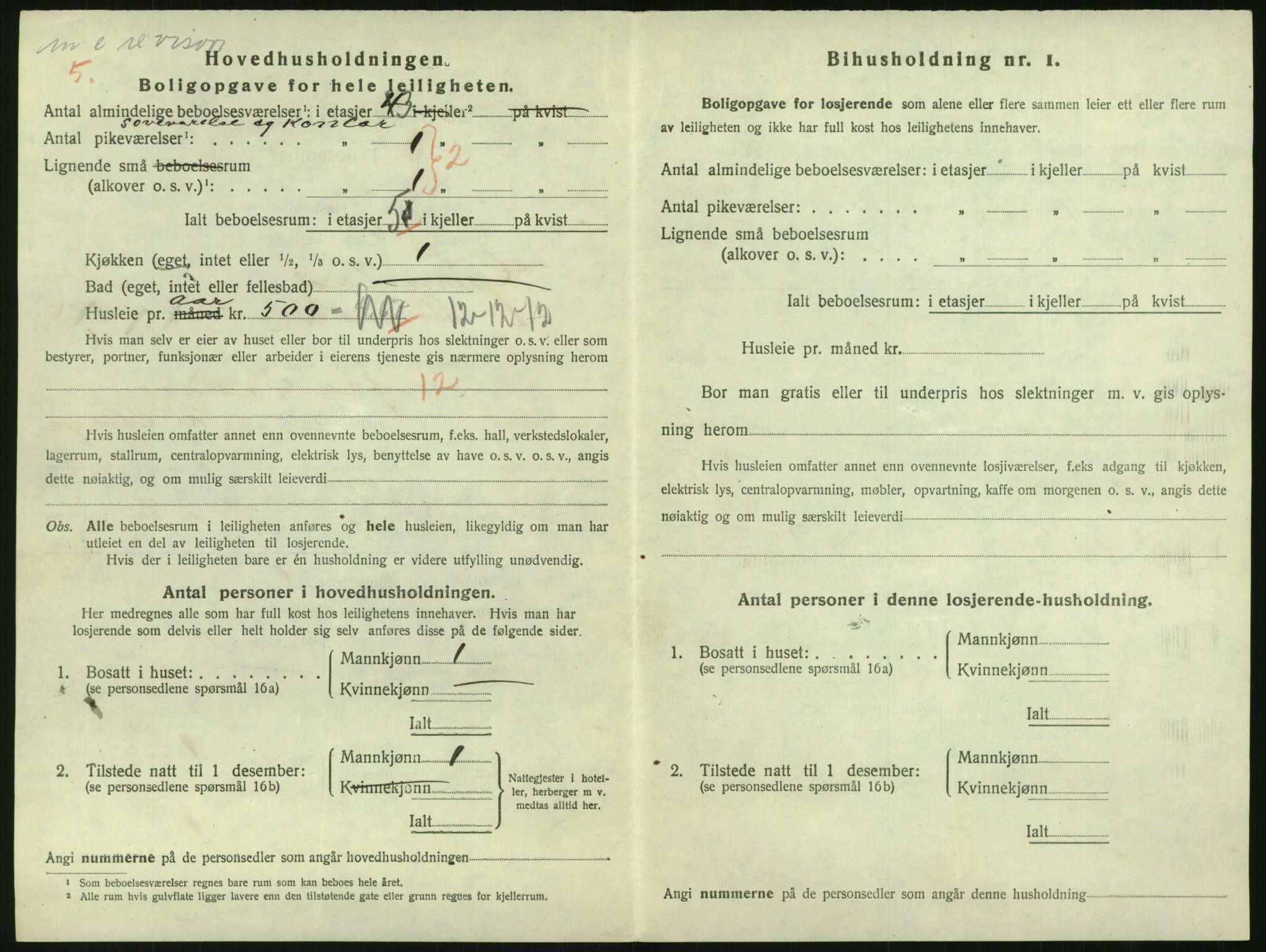 SAK, 1920 census for Grimstad, 1920, p. 1672