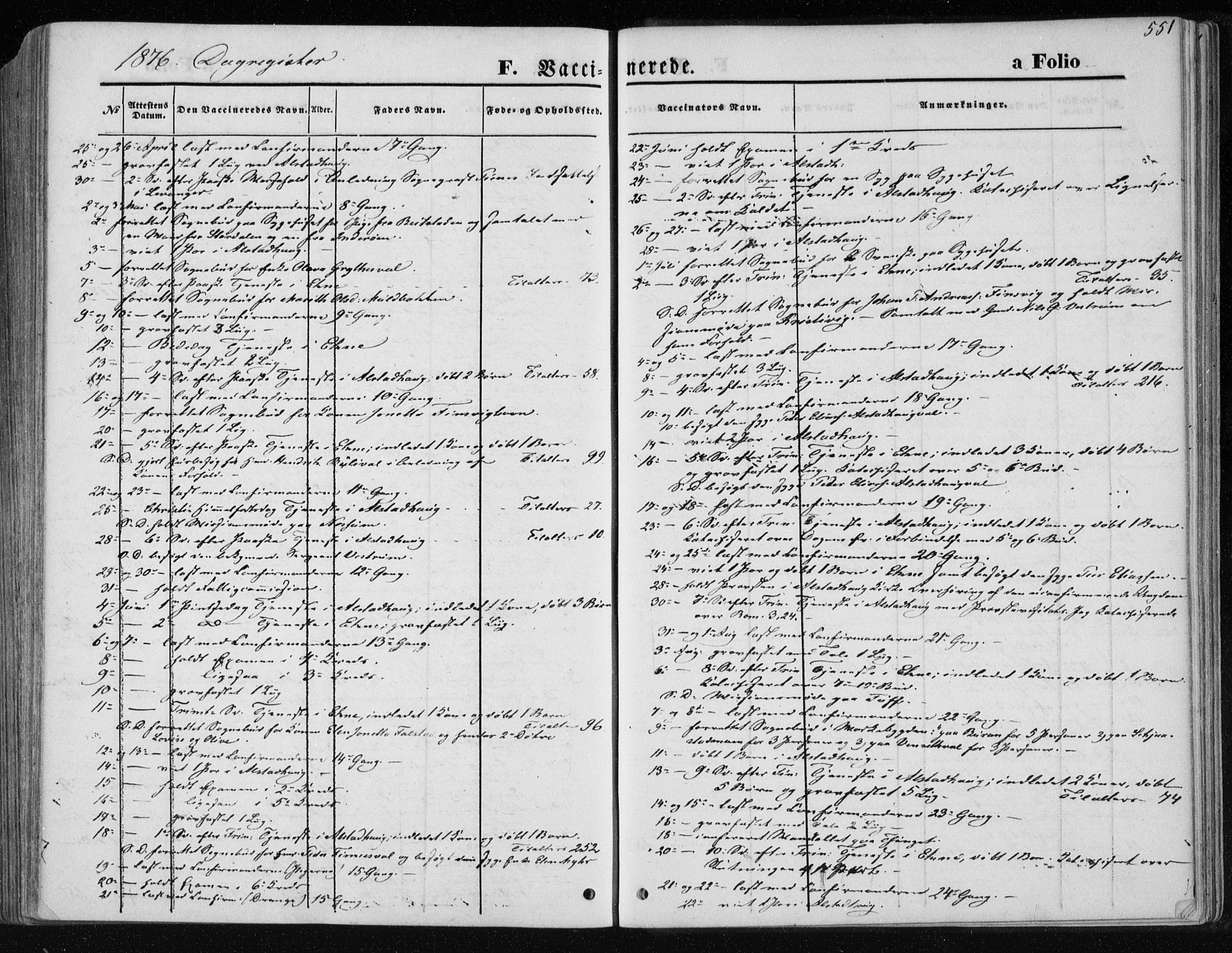 Ministerialprotokoller, klokkerbøker og fødselsregistre - Nord-Trøndelag, SAT/A-1458/717/L0157: Parish register (official) no. 717A08 /1, 1863-1877, p. 451
