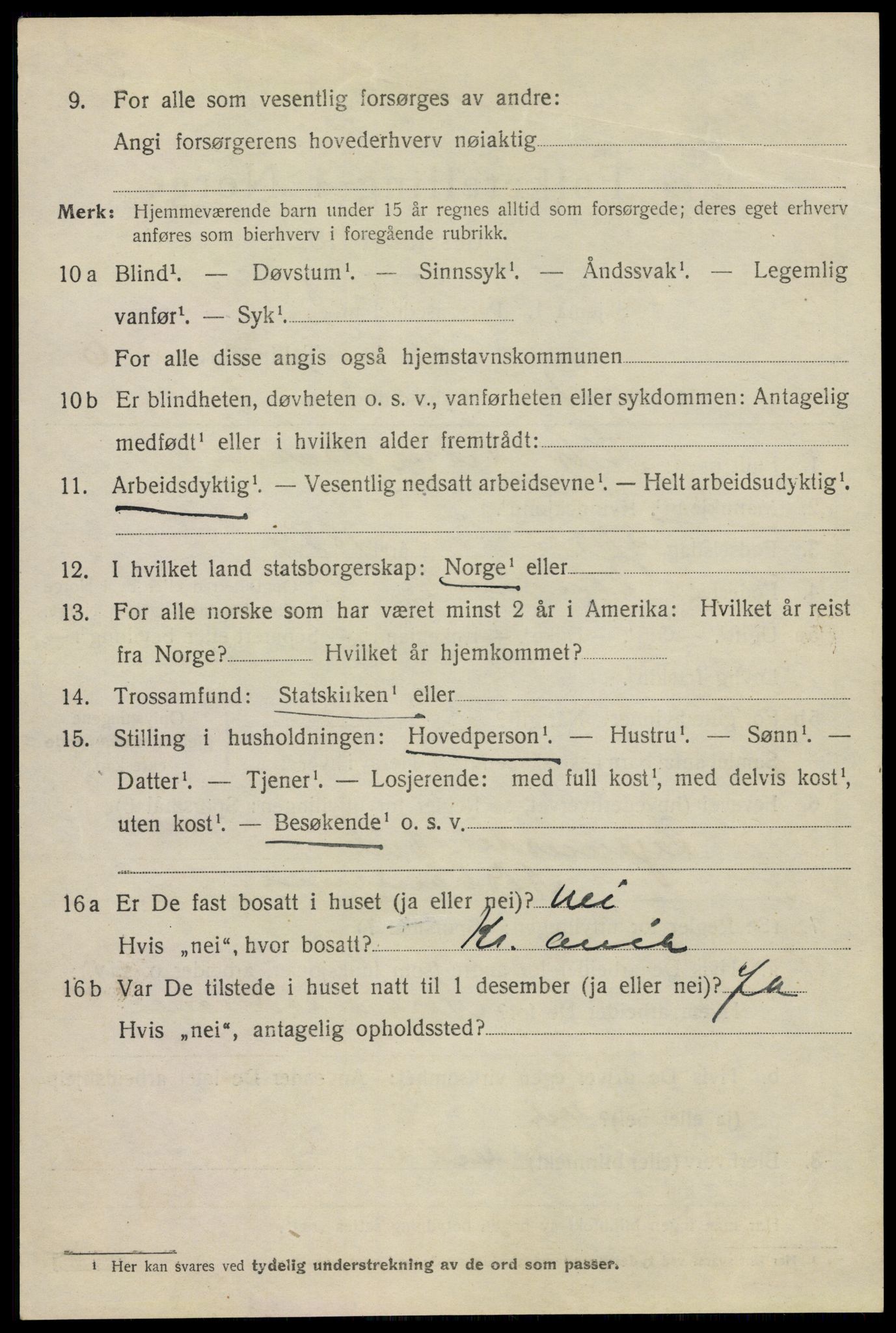 SAO, 1920 census for Sarpsborg, 1920, p. 14811