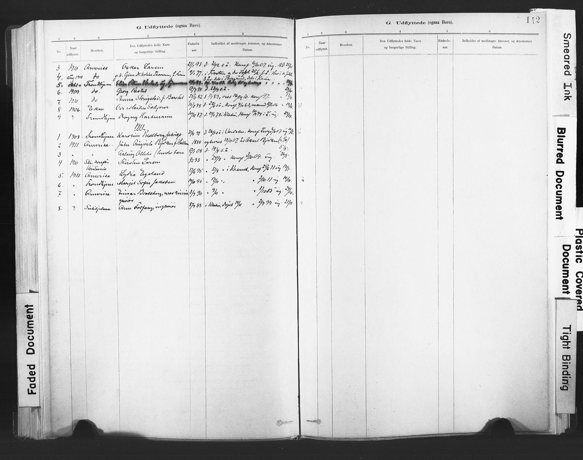 Ministerialprotokoller, klokkerbøker og fødselsregistre - Nord-Trøndelag, AV/SAT-A-1458/720/L0189: Parish register (official) no. 720A05, 1880-1911, p. 142