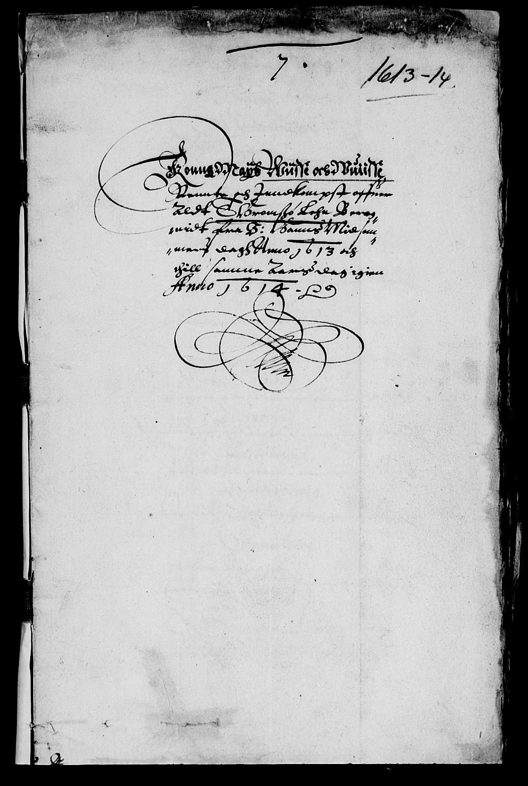 Rentekammeret inntil 1814, Reviderte regnskaper, Lensregnskaper, RA/EA-5023/R/Rb/Rbz/L0005: Nordlandenes len, 1613-1615