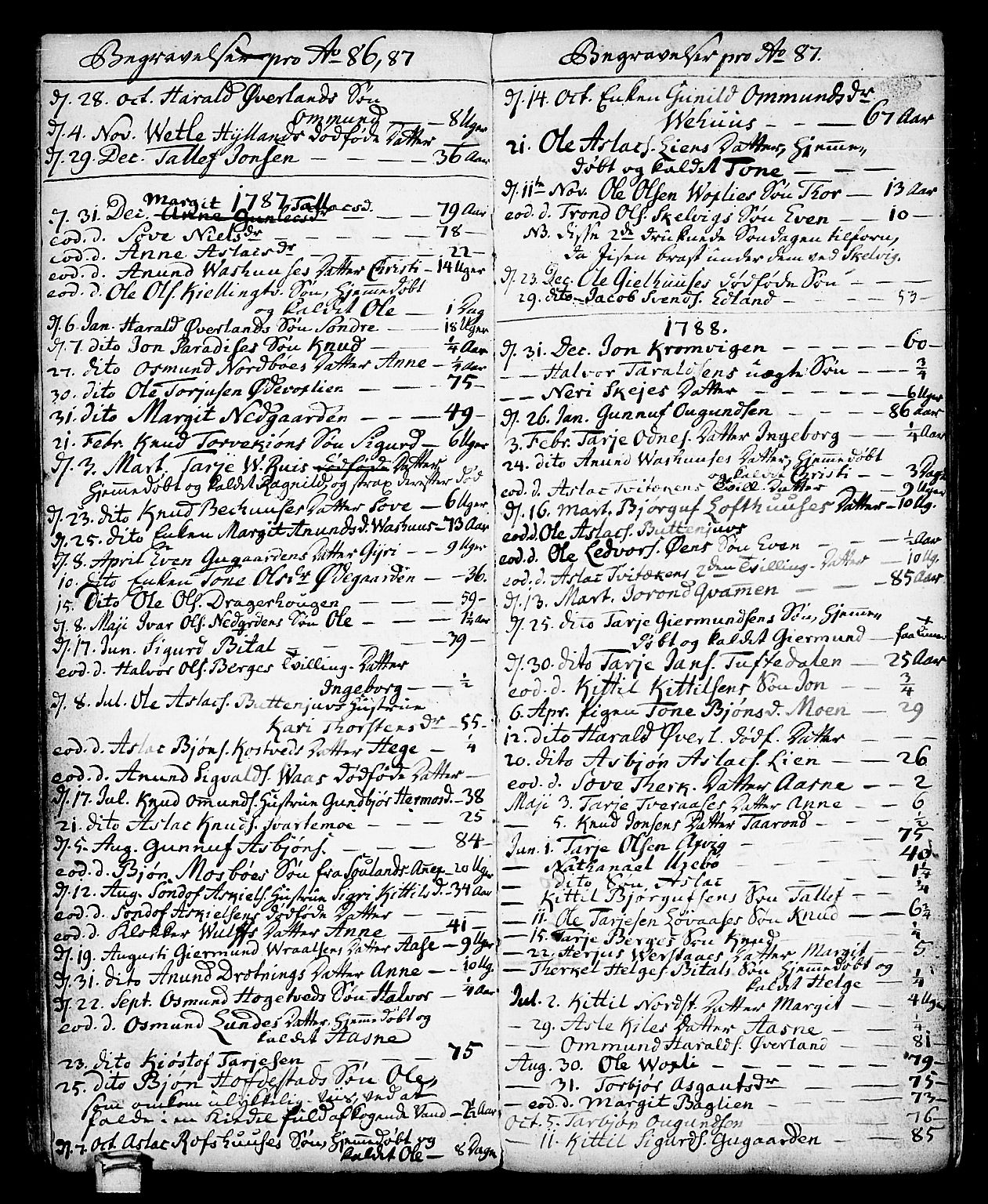 Vinje kirkebøker, SAKO/A-312/F/Fa/L0002: Parish register (official) no. I 2, 1767-1814