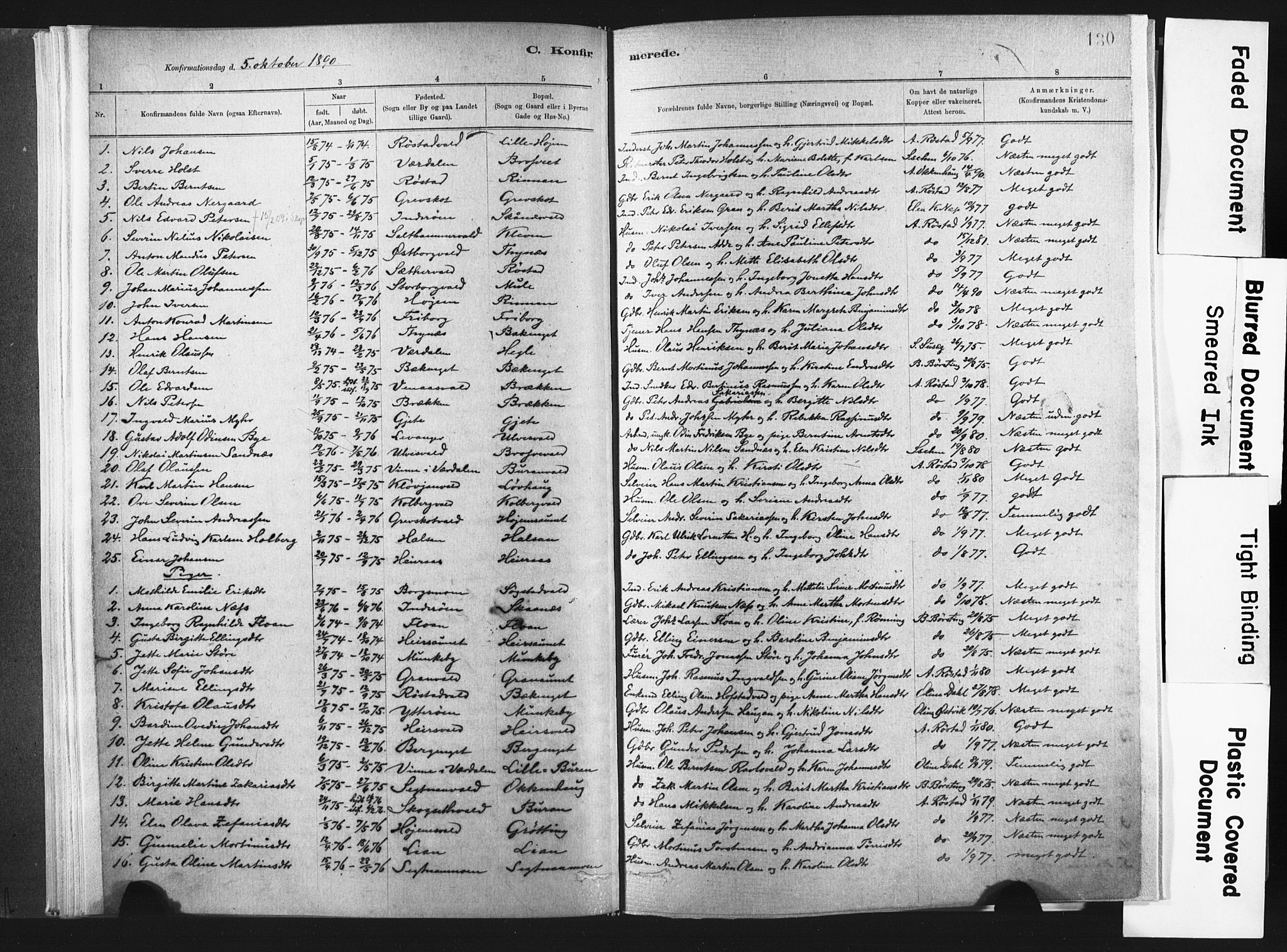 Ministerialprotokoller, klokkerbøker og fødselsregistre - Nord-Trøndelag, SAT/A-1458/721/L0207: Parish register (official) no. 721A02, 1880-1911, p. 130