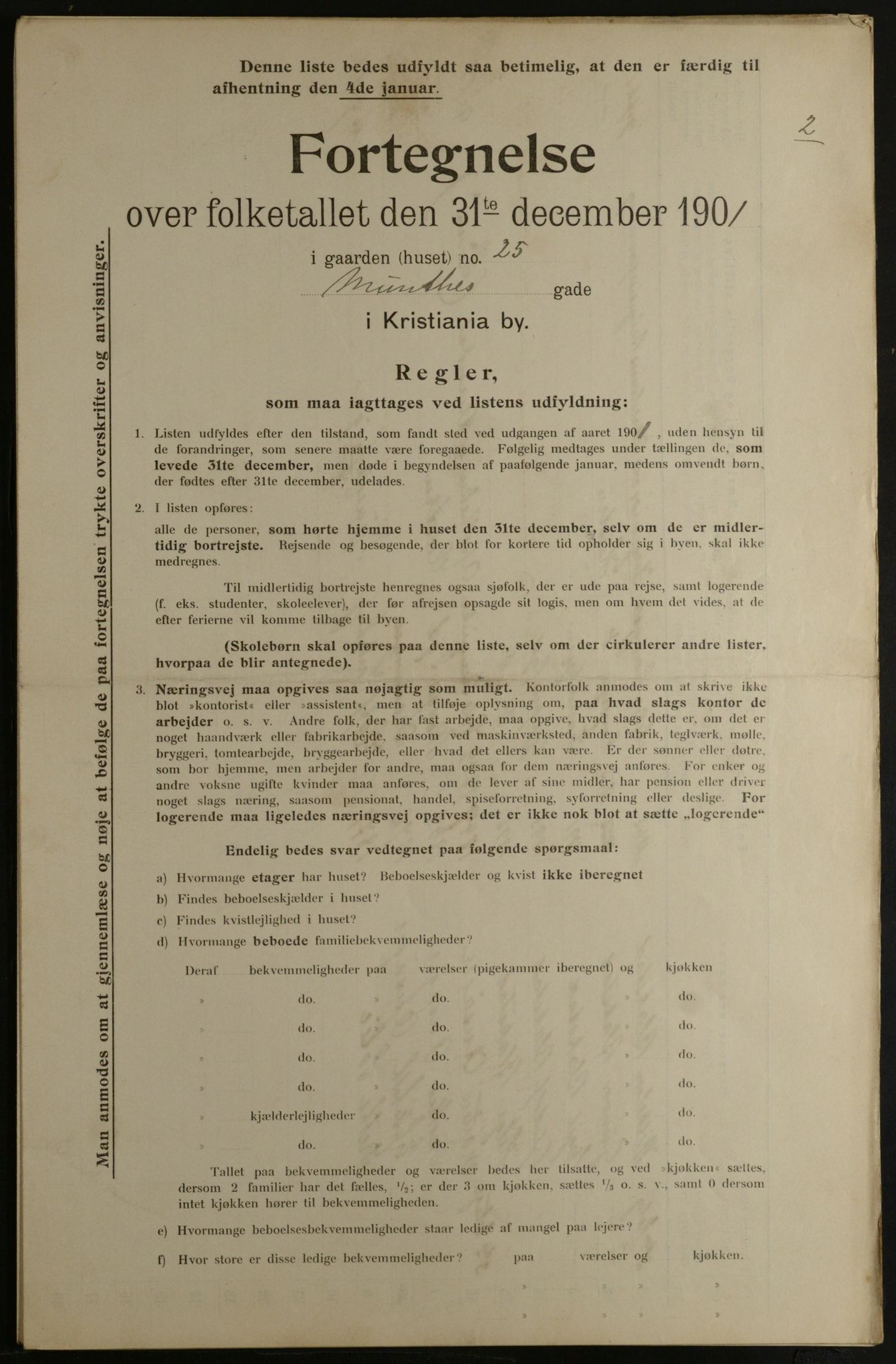 OBA, Municipal Census 1901 for Kristiania, 1901, p. 10452