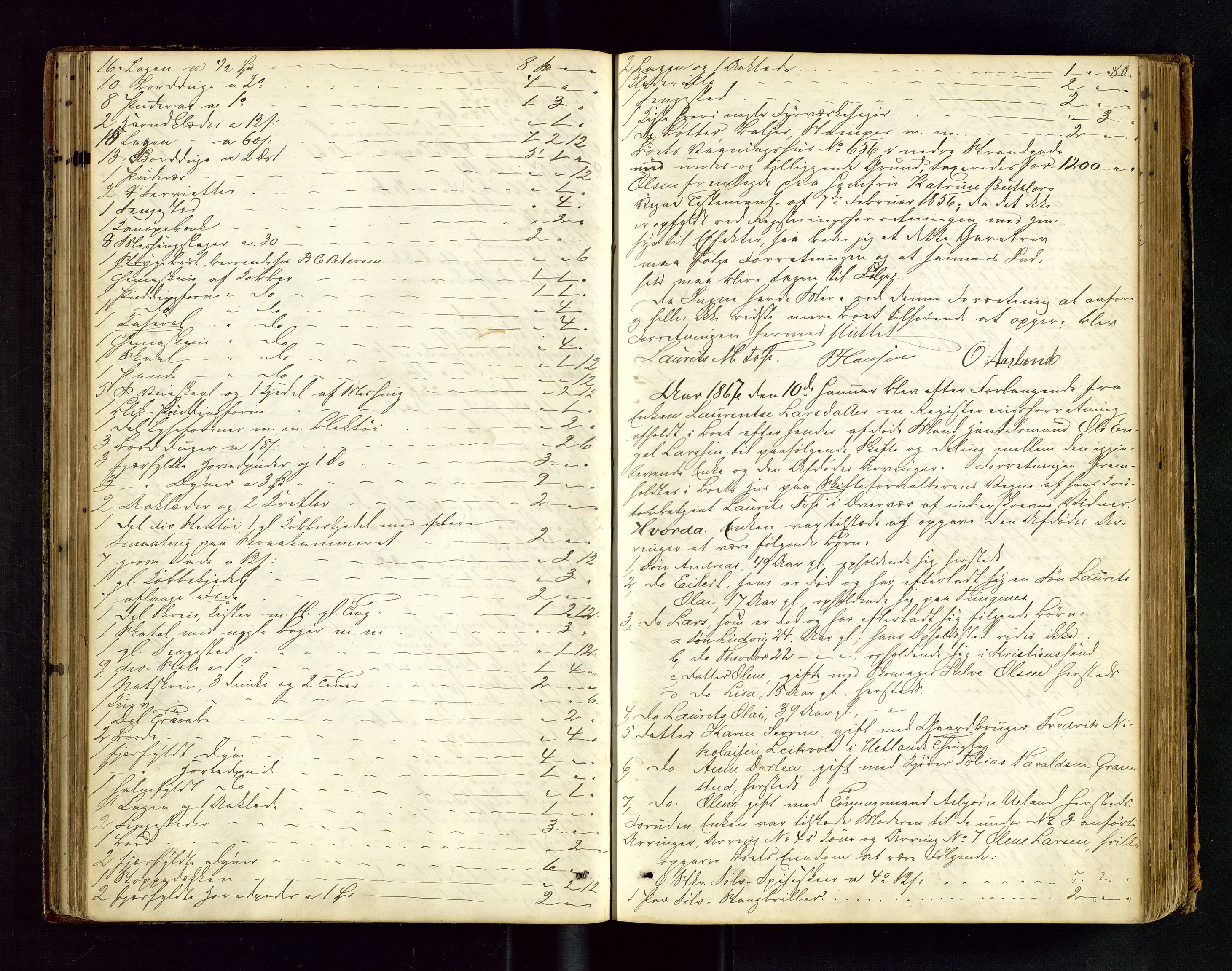 Stavanger byfogd, AV/SAST-A-101408/001/5/50/503BA/L0003: Registreringsprotokoll, 1864-1882, p. 80