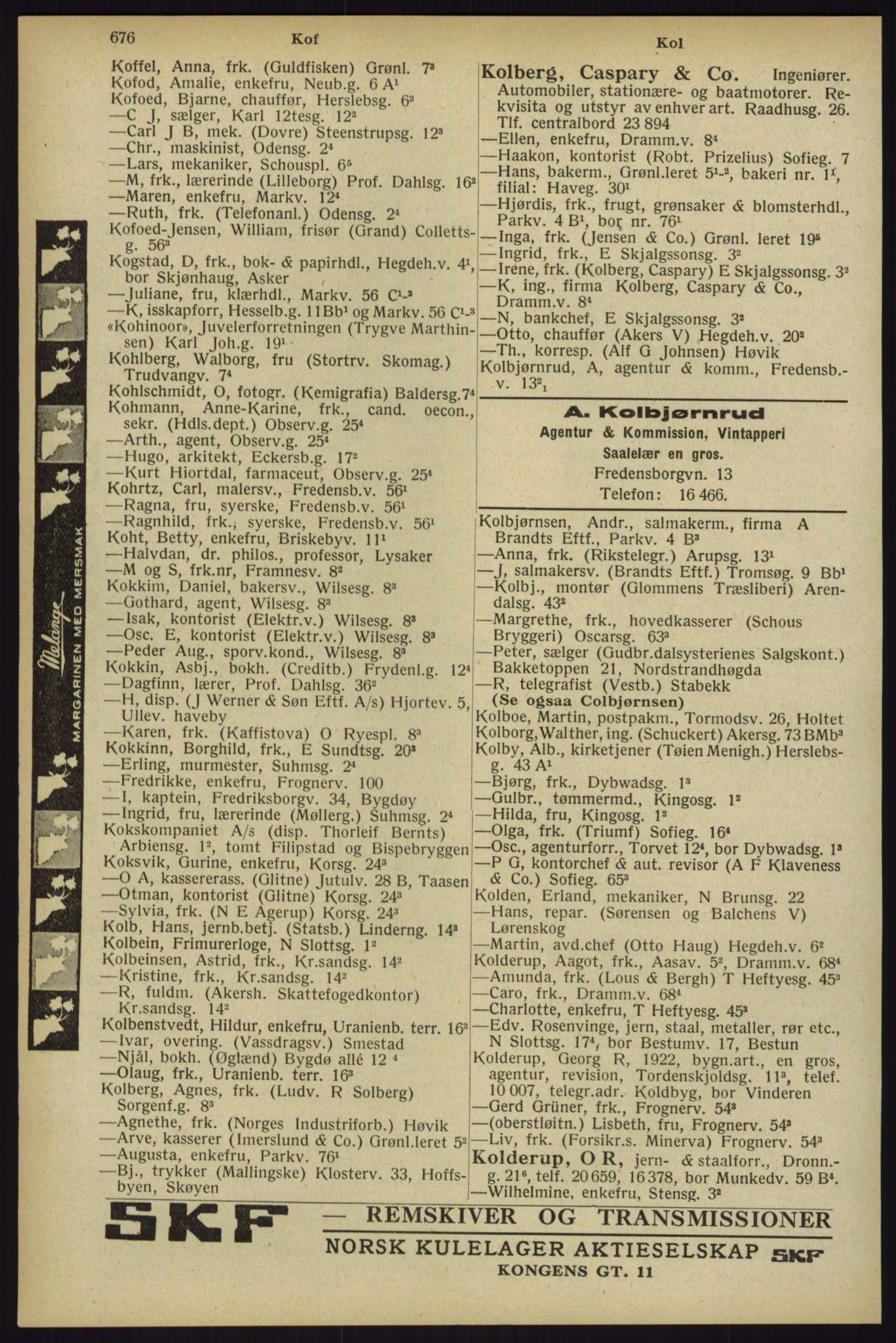 Kristiania/Oslo adressebok, PUBL/-, 1929, p. 676