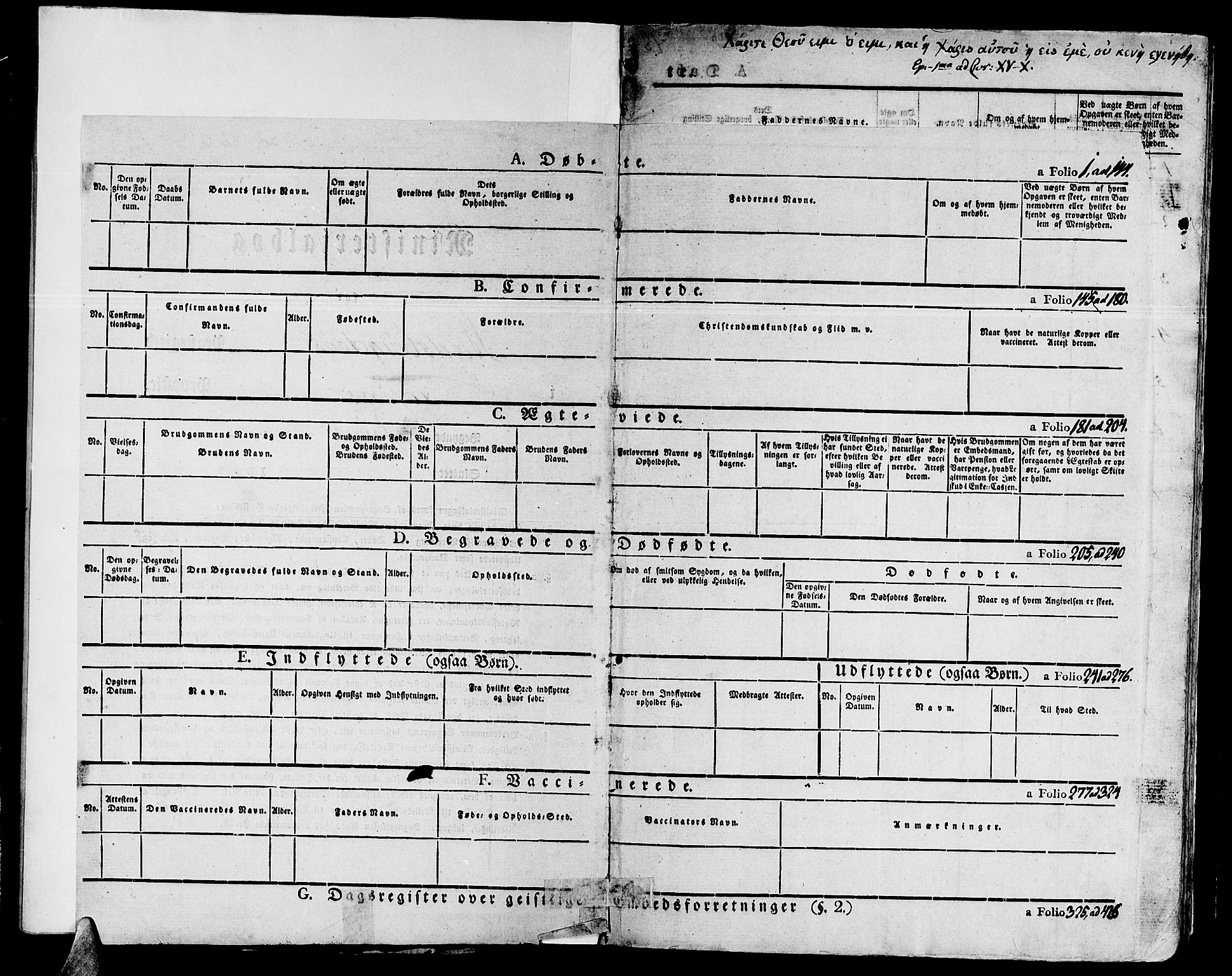 Ministerialprotokoller, klokkerbøker og fødselsregistre - Sør-Trøndelag, SAT/A-1456/646/L0609: Parish register (official) no. 646A07, 1826-1838