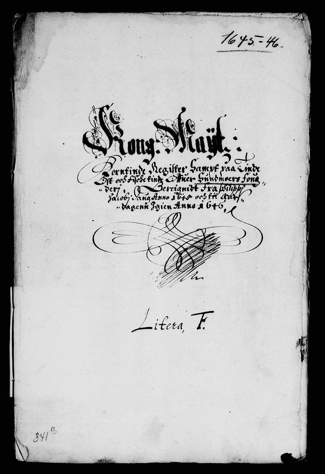 Rentekammeret inntil 1814, Reviderte regnskaper, Lensregnskaper, AV/RA-EA-5023/R/Rb/Rbt/L0101: Bergenhus len, 1645-1646