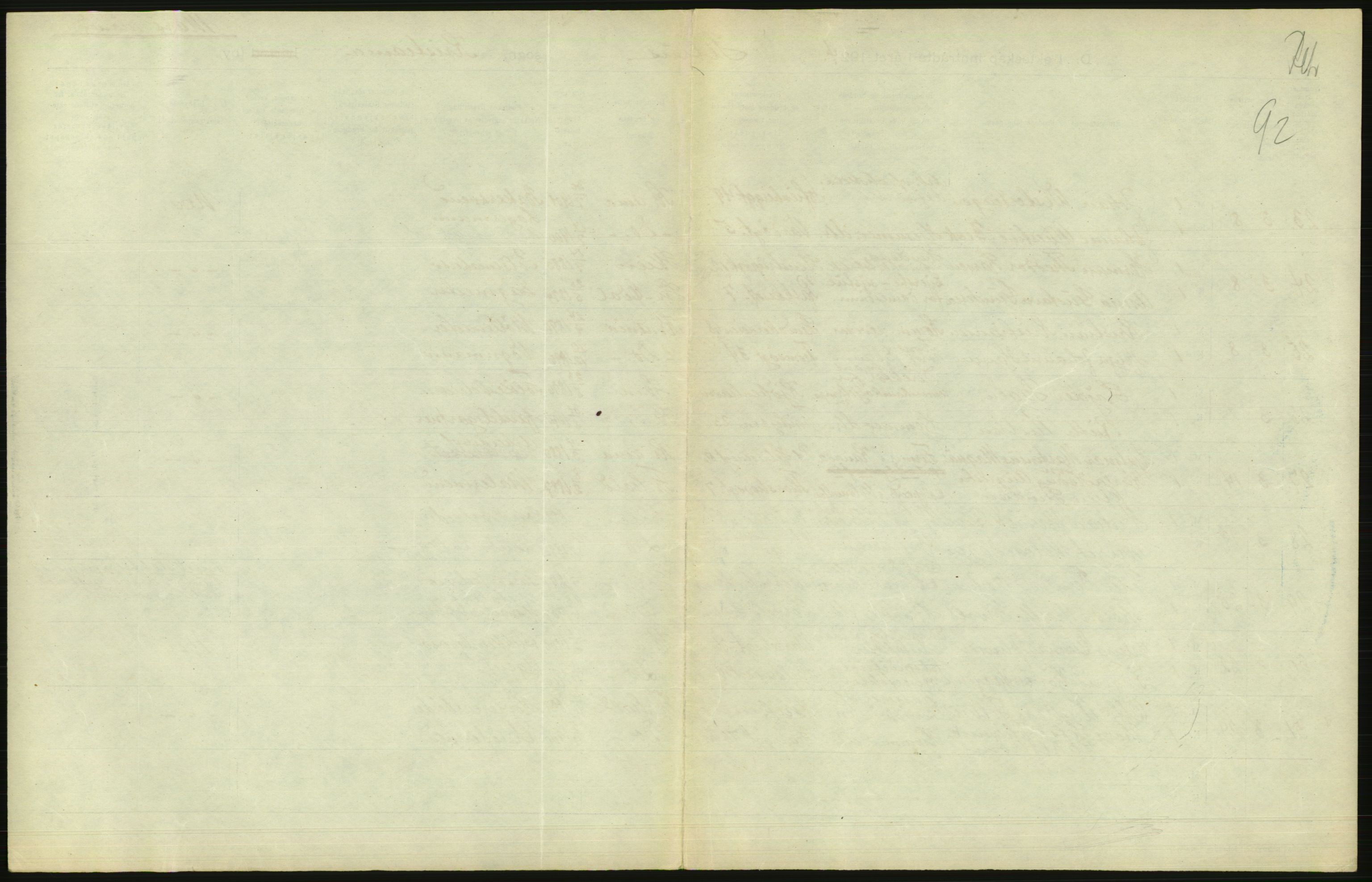 Statistisk sentralbyrå, Sosiodemografiske emner, Befolkning, AV/RA-S-2228/D/Df/Dfc/Dfcd/L0007: Kristiania: Gifte, 1924, p. 405