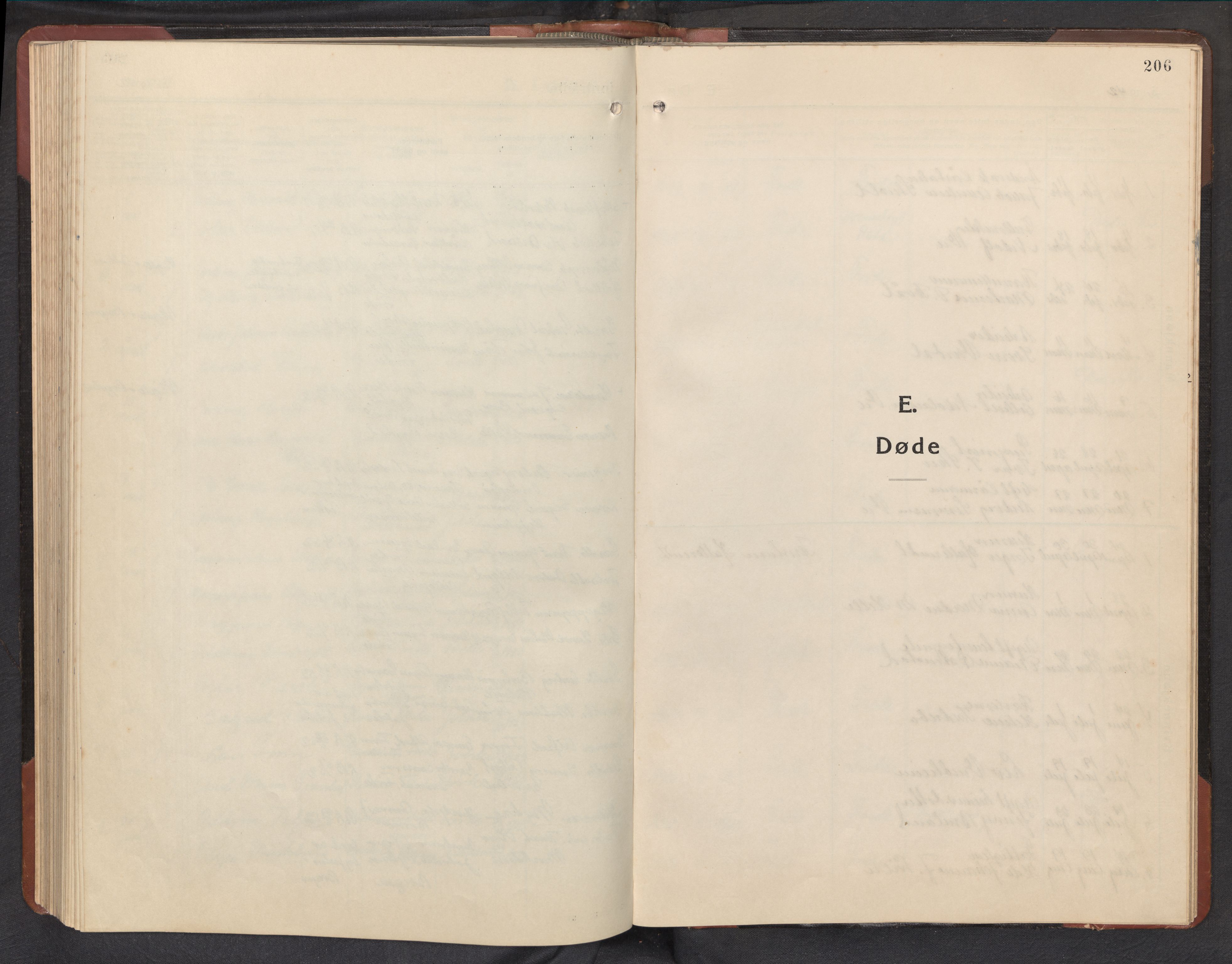 Førde sokneprestembete, AV/SAB-A-79901/H/Hab/Haba/L0005: Parish register (copy) no. A 5, 1941-1960, p. 206