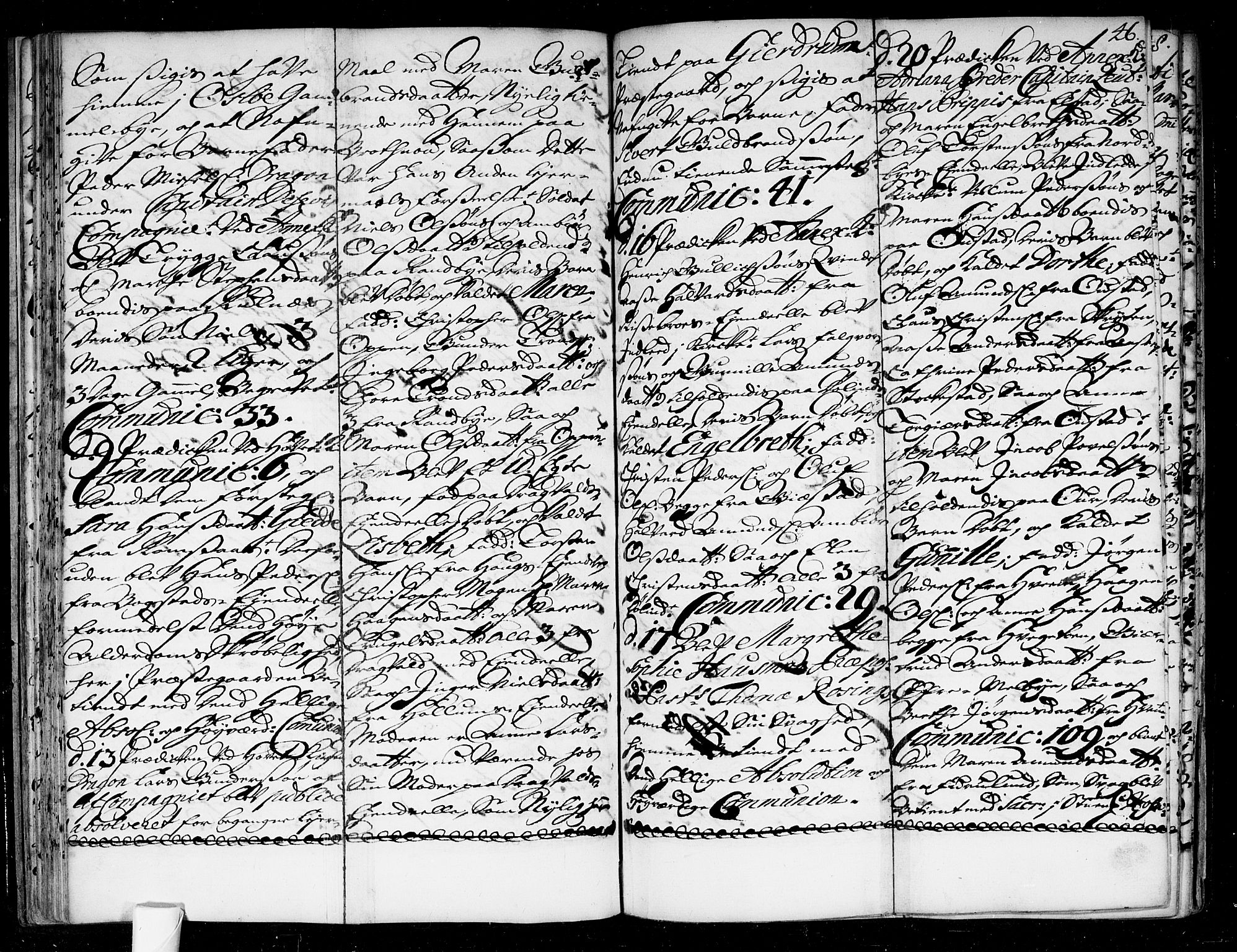 Ullensaker prestekontor Kirkebøker, AV/SAO-A-10236a/F/Fa/L0004: Parish register (official) no. I 4, 1721-1723, p. 46