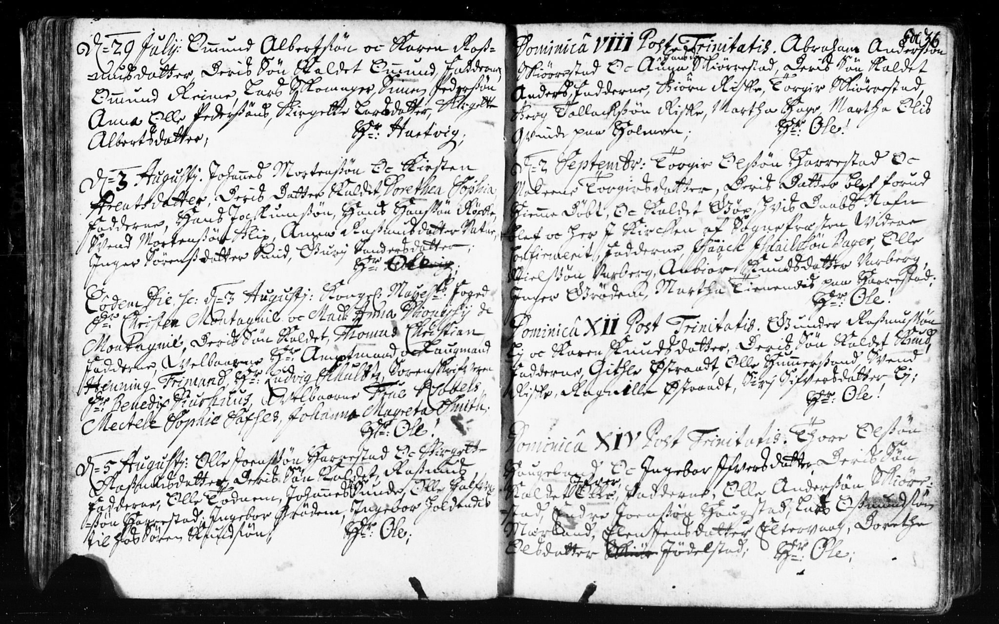 Domkirken sokneprestkontor, AV/SAST-A-101812/001/30/30BB/L0002: Parish register (copy) no. B 2, 1714-1733, p. 36