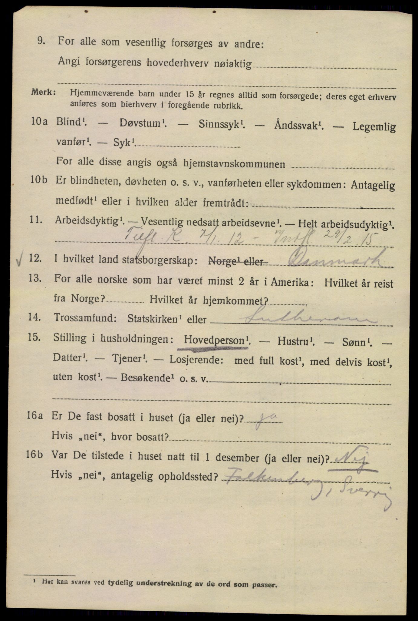 SAO, 1920 census for Kristiania, 1920, p. 469884