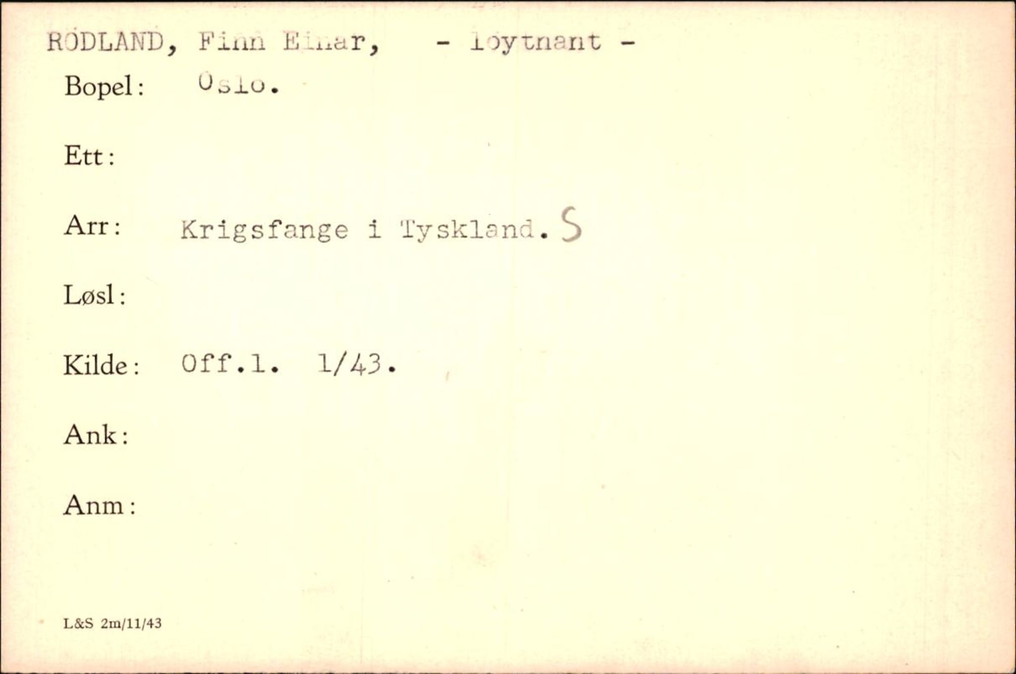 Forsvaret, Forsvarets krigshistoriske avdeling, AV/RA-RAFA-2017/Y/Yf/L0200: II-C-11-2102  -  Norske krigsfanger i Tyskland, 1940-1945, p. 870