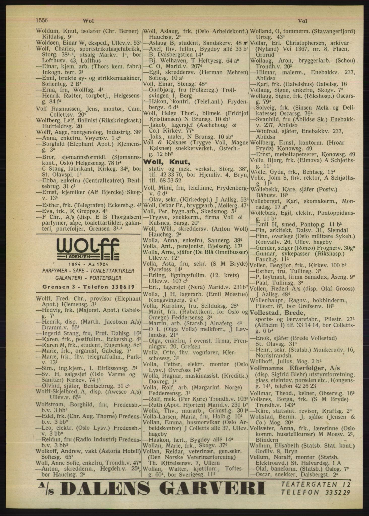 Kristiania/Oslo adressebok, PUBL/-, 1950, p. 1556