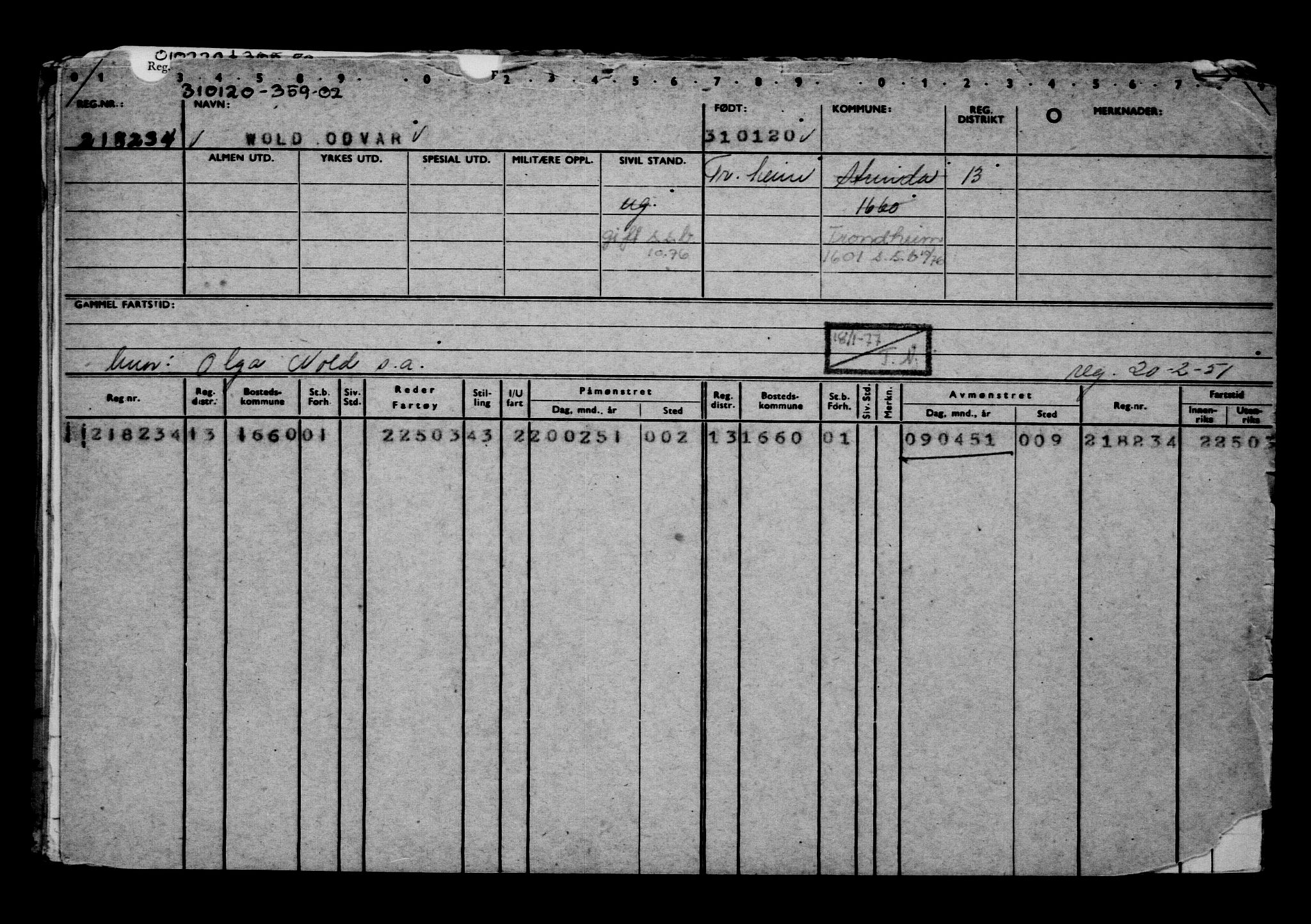 Direktoratet for sjømenn, AV/RA-S-3545/G/Gb/L0176: Hovedkort, 1920, p. 550