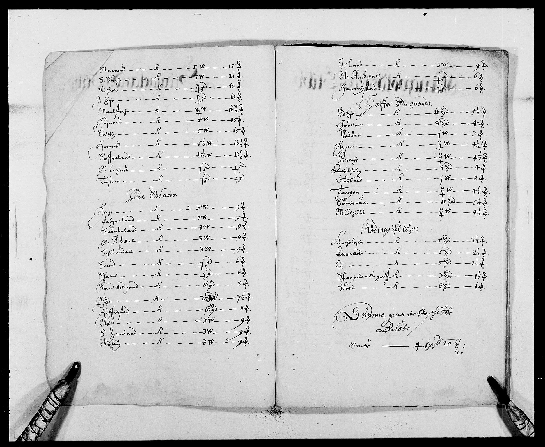 Rentekammeret inntil 1814, Reviderte regnskaper, Fogderegnskap, AV/RA-EA-4092/R47/L2842: Fogderegnskap Ryfylke, 1665-1669, p. 291