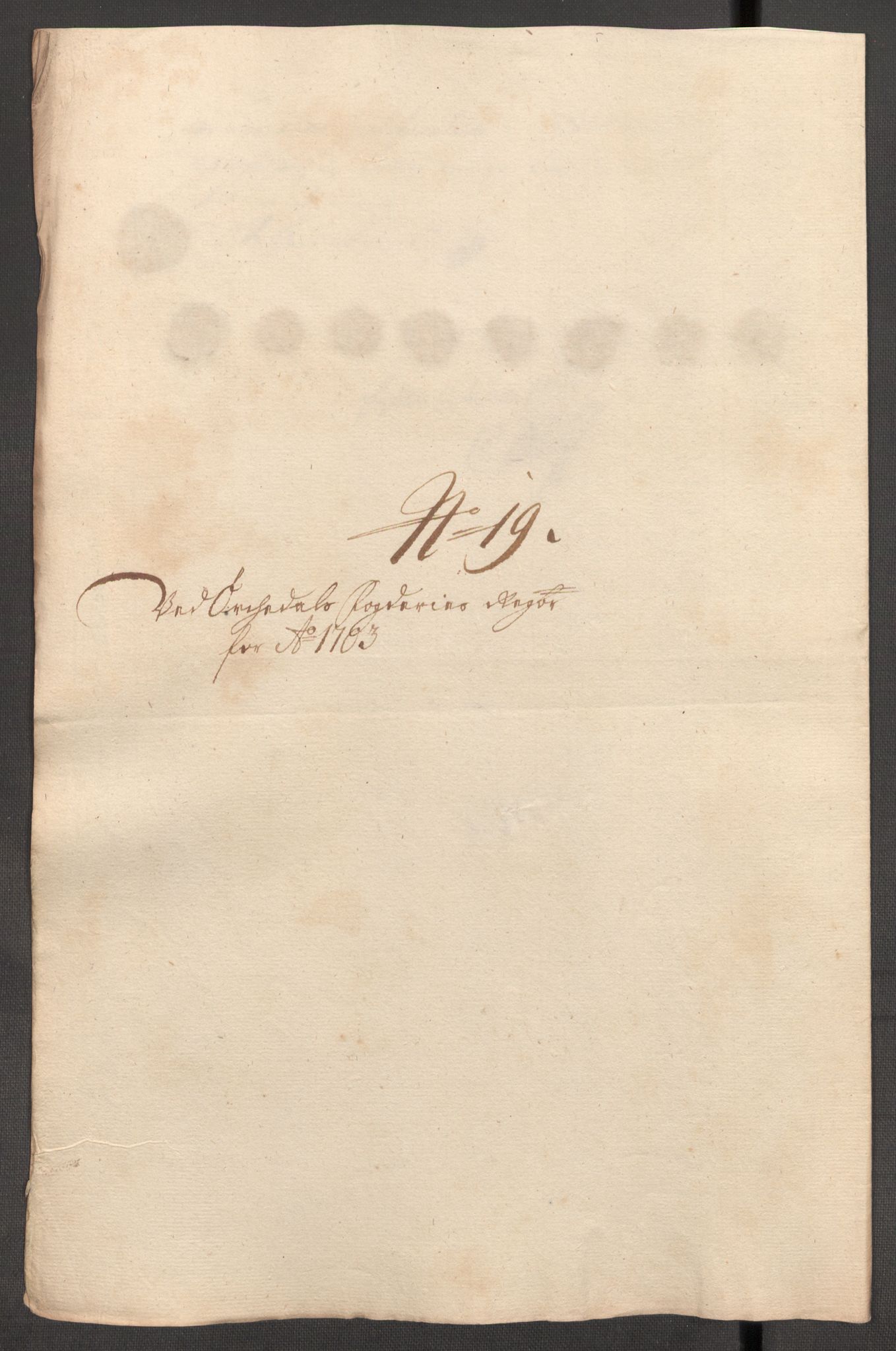 Rentekammeret inntil 1814, Reviderte regnskaper, Fogderegnskap, RA/EA-4092/R60/L3953: Fogderegnskap Orkdal og Gauldal, 1703, p. 190