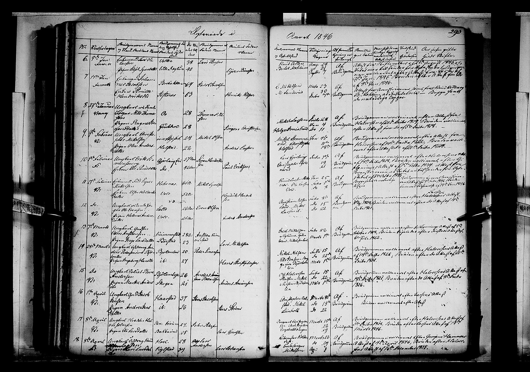 Vang prestekontor, Hedmark, AV/SAH-PREST-008/H/Ha/Haa/L0010: Parish register (official) no. 10, 1841-1855, p. 293