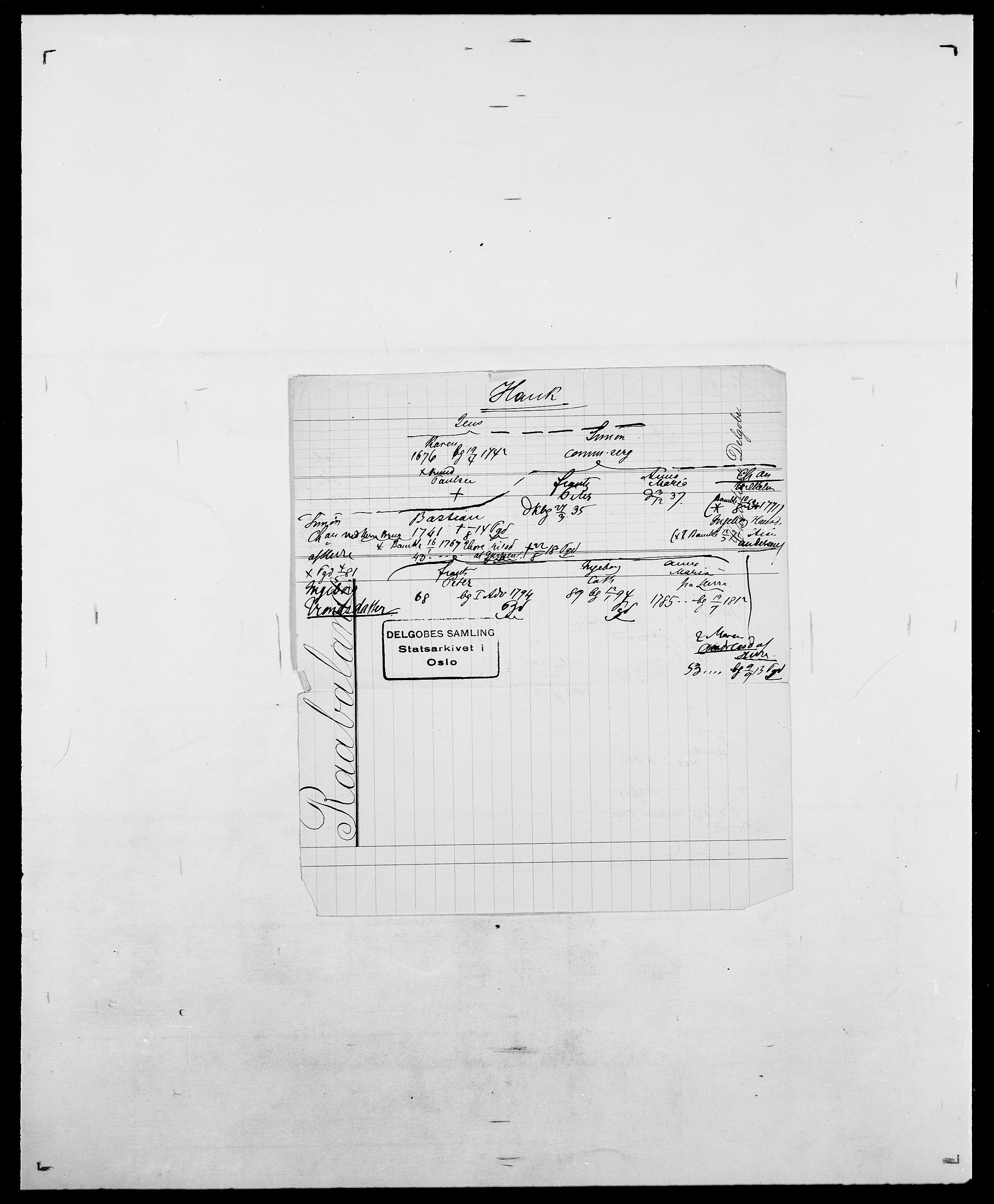 Delgobe, Charles Antoine - samling, AV/SAO-PAO-0038/D/Da/L0016: Hamborg - Hektoen, p. 102