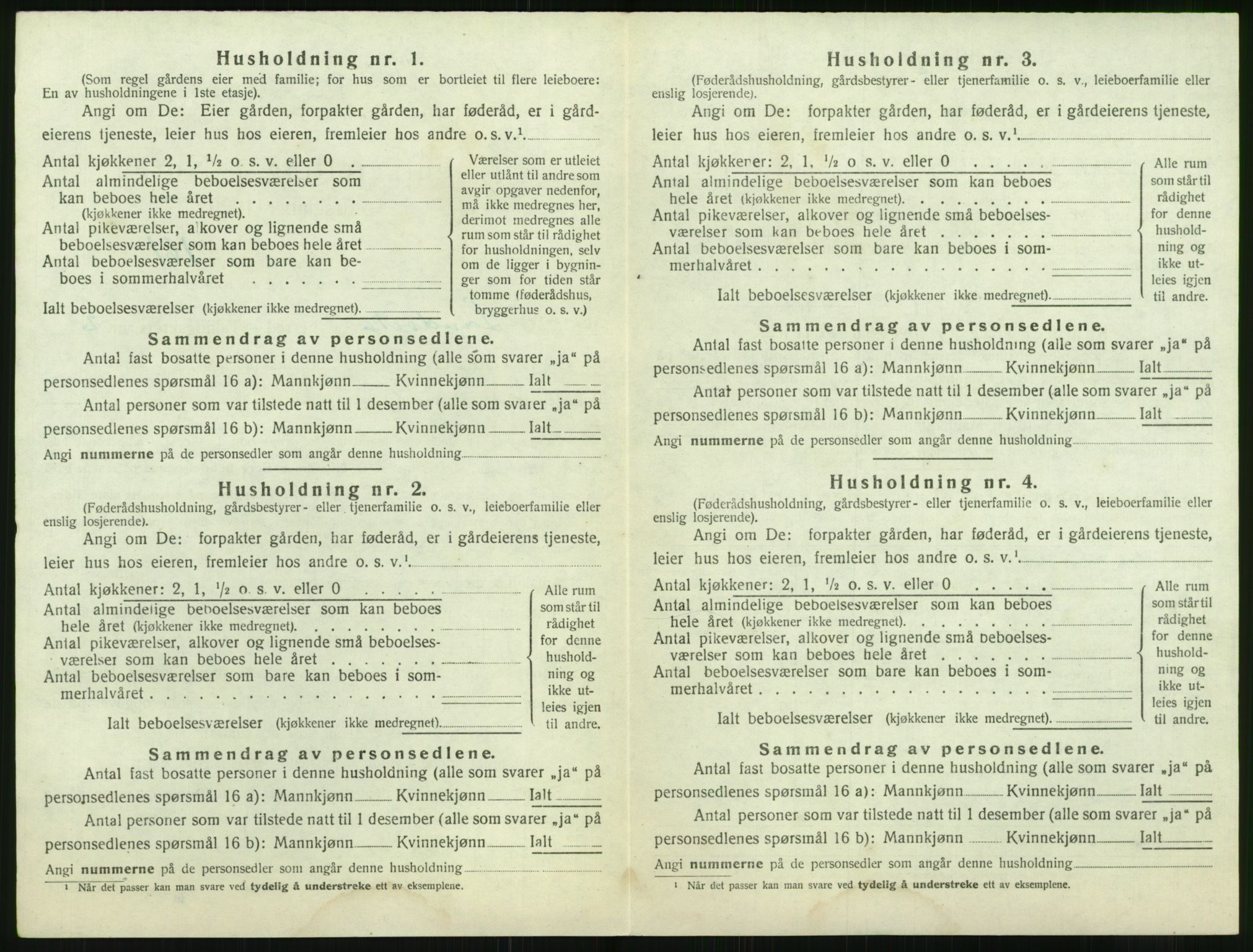 SAK, 1920 census for Landvik, 1920, p. 521