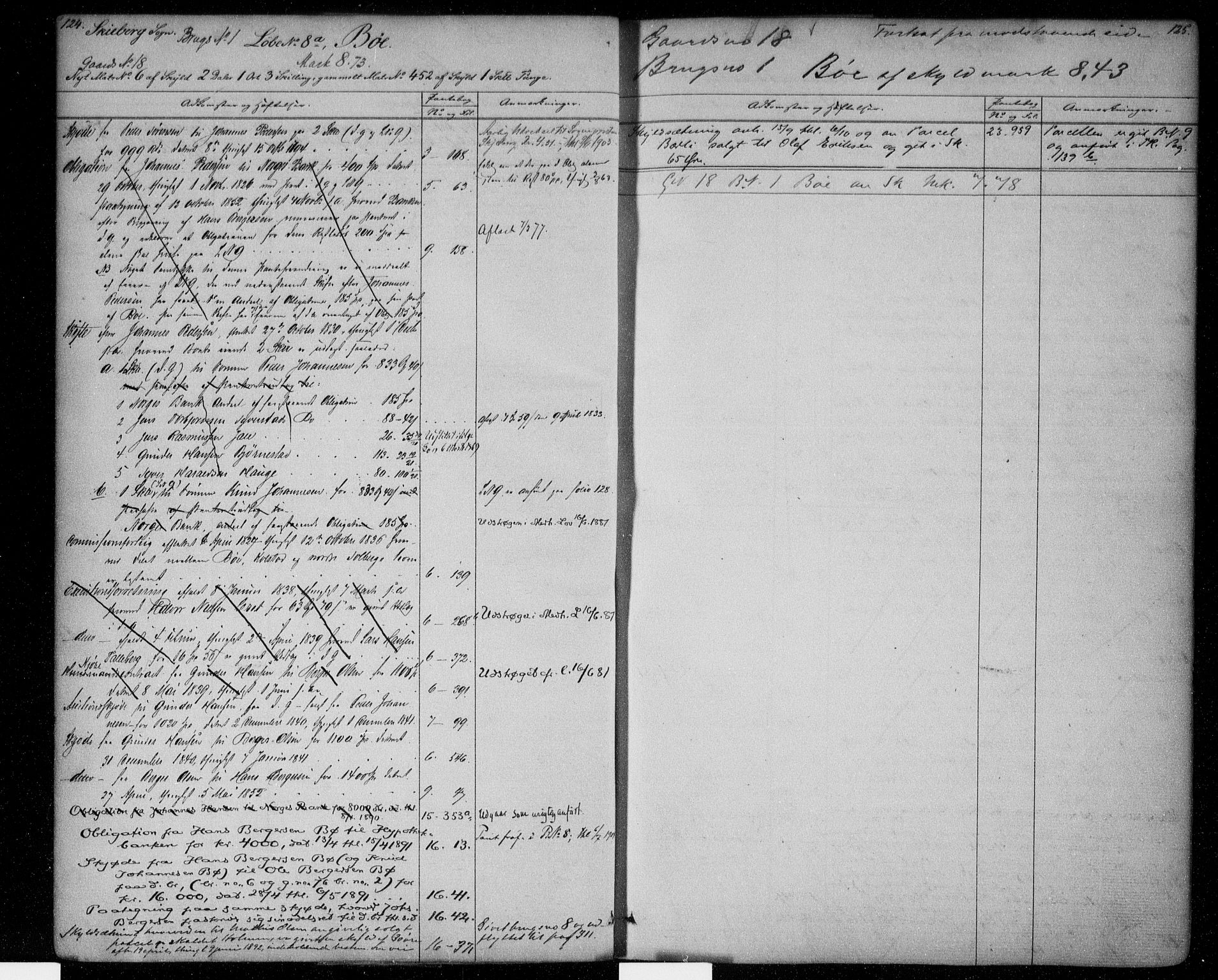 Idd og Marker sorenskriveri, SAO/A-10283/G/Ga/Gac/L0002: Mortgage register no. II 2, 1848-1911, p. 124-125