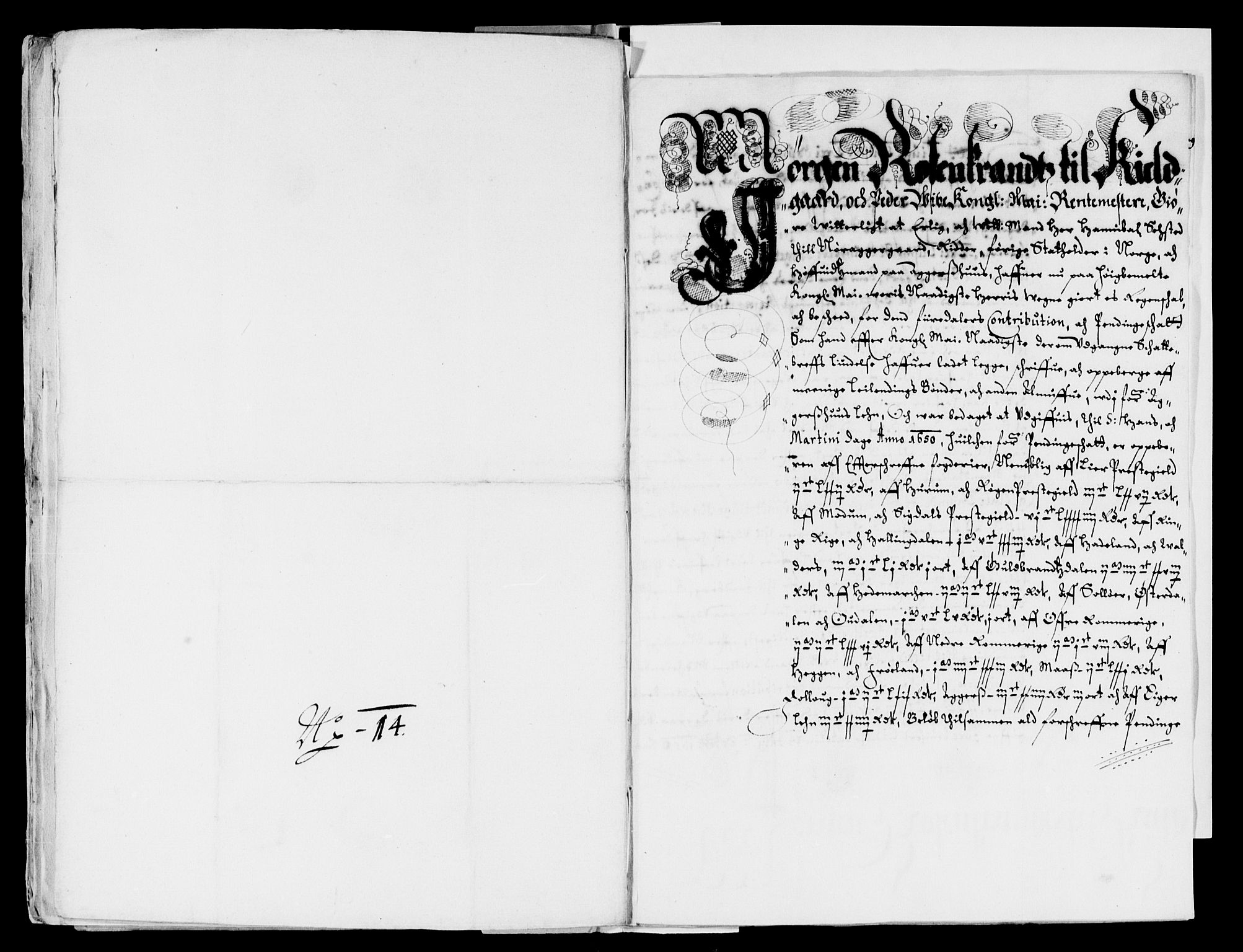 Rentekammeret inntil 1814, Reviderte regnskaper, Lensregnskaper, AV/RA-EA-5023/R/Rb/Rba/L0205: Akershus len, 1642-1652