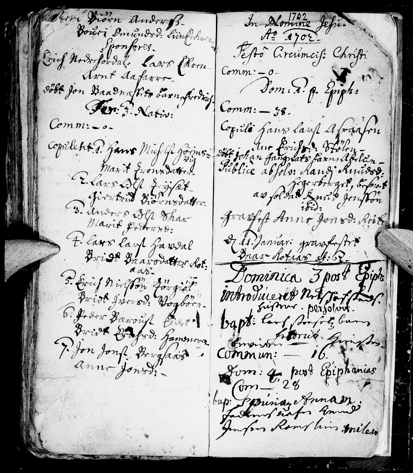 Ministerialprotokoller, klokkerbøker og fødselsregistre - Møre og Romsdal, AV/SAT-A-1454/586/L0976: Parish register (official) no. 586A02, 1664-1702