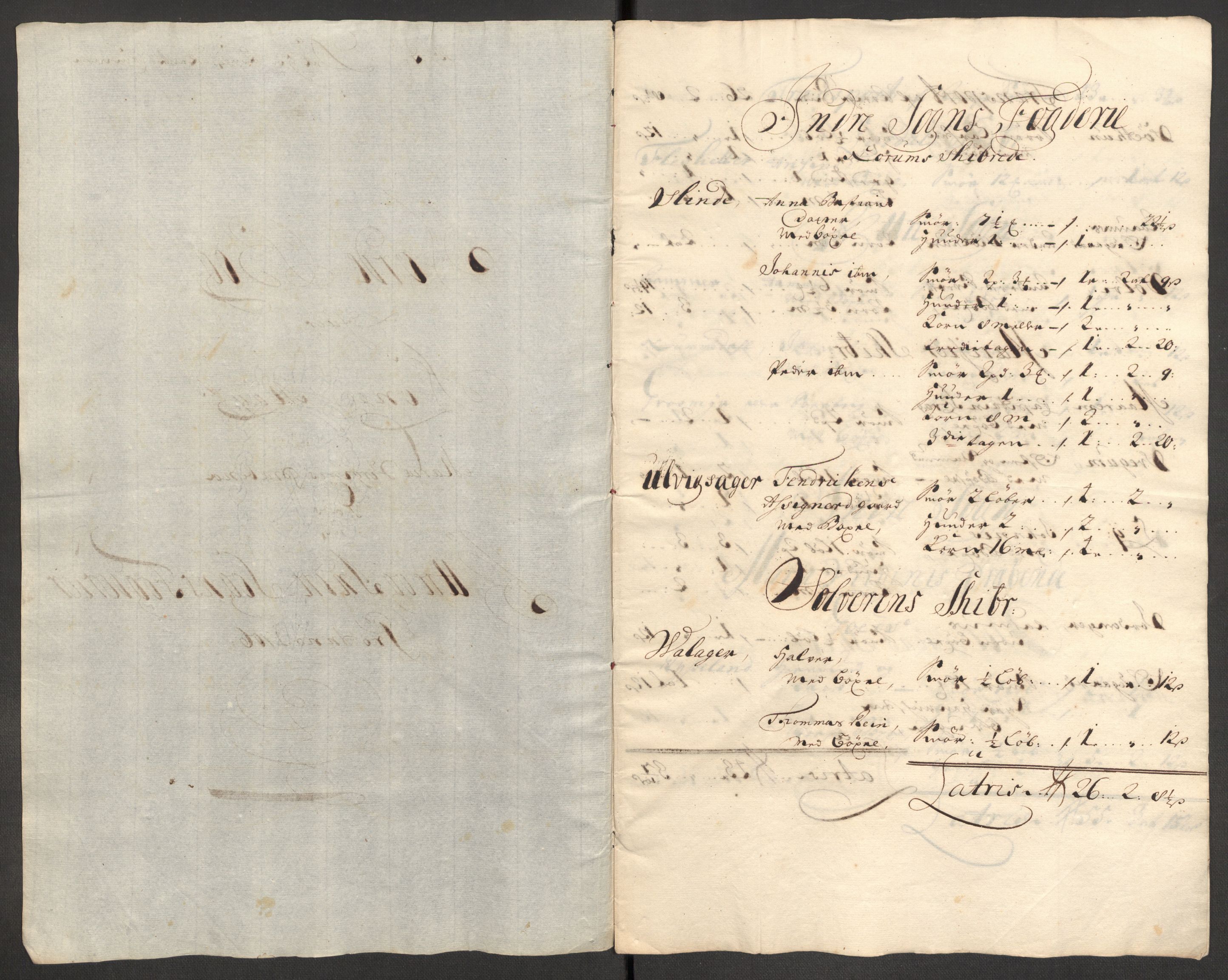 Rentekammeret inntil 1814, Reviderte regnskaper, Fogderegnskap, RA/EA-4092/R52/L3314: Fogderegnskap Sogn, 1705-1707, p. 325