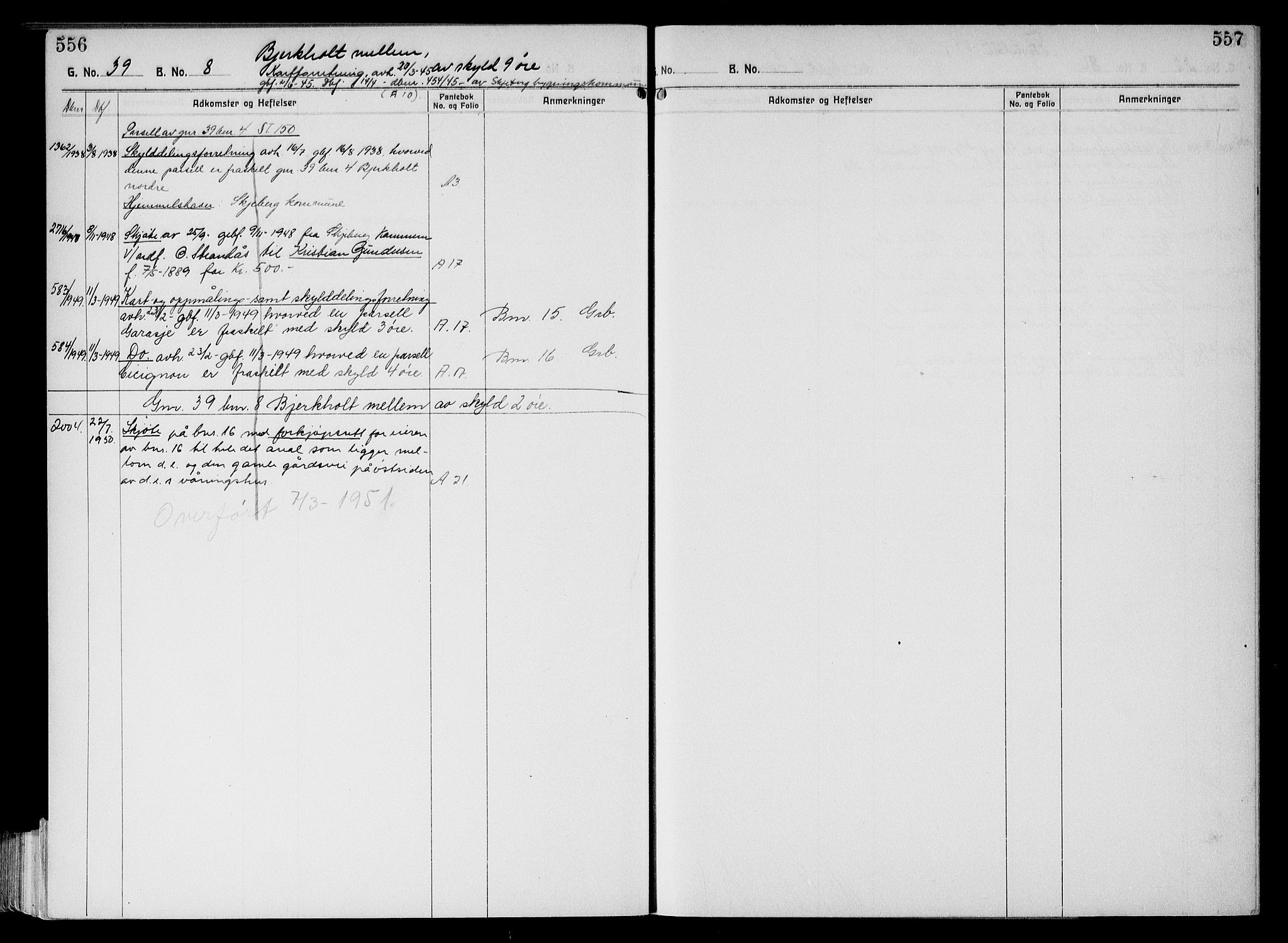 Tune sorenskriveri, AV/SAO-A-10470/G/Ga/Gab/Gabf/L0003: Mortgage register no. VI 3, 1926-1953, p. 556-557