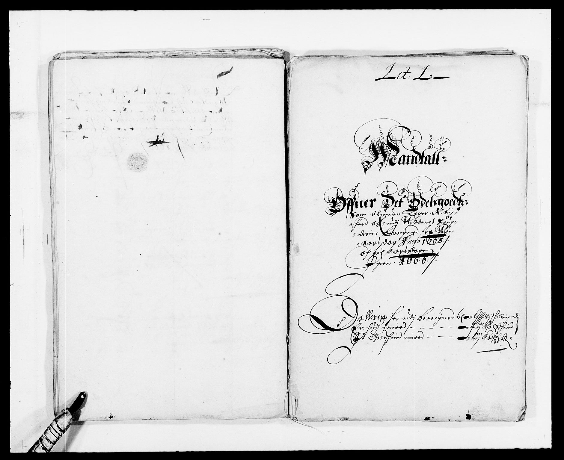 Rentekammeret inntil 1814, Reviderte regnskaper, Fogderegnskap, AV/RA-EA-4092/R39/L2296: Fogderegnskap Nedenes, 1664-1666, p. 186