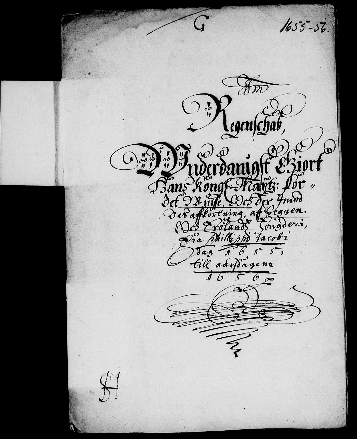 Rentekammeret inntil 1814, Reviderte regnskaper, Lensregnskaper, RA/EA-5023/R/Rb/Rba/L0227: Akershus len, 1655-1656