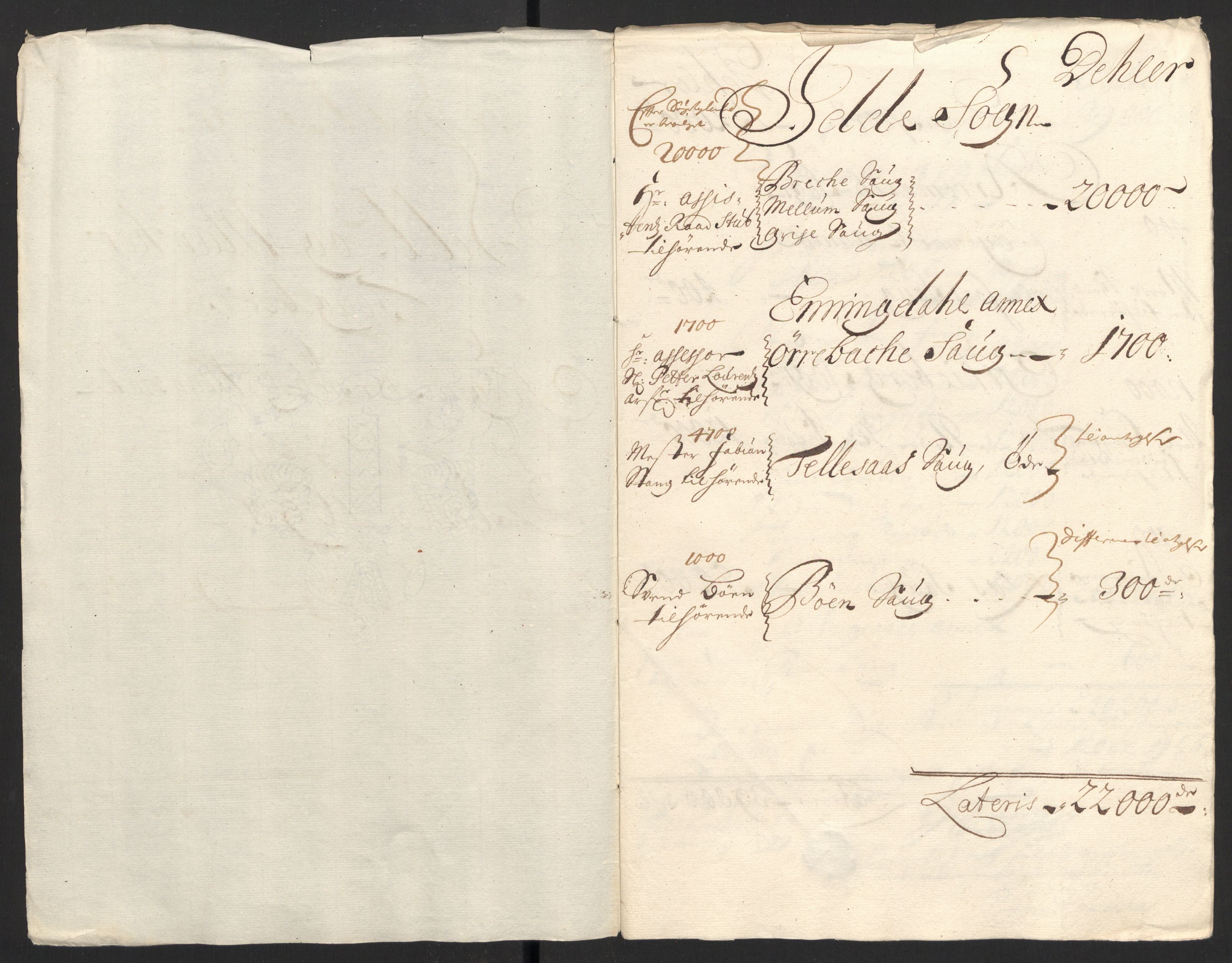 Rentekammeret inntil 1814, Reviderte regnskaper, Fogderegnskap, RA/EA-4092/R01/L0013: Fogderegnskap Idd og Marker, 1696-1698, p. 342